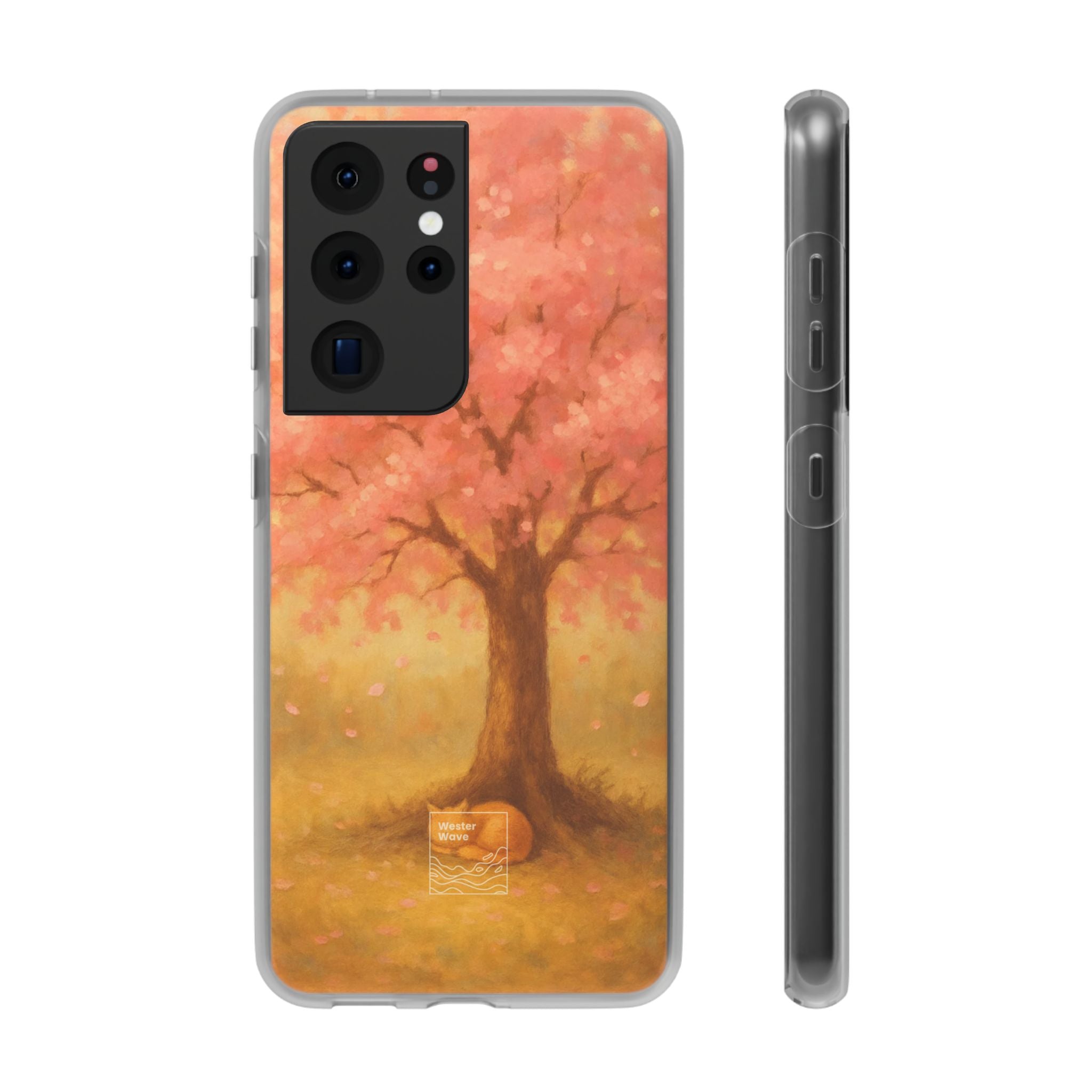 Blossoms Beneath the Sakura Tree