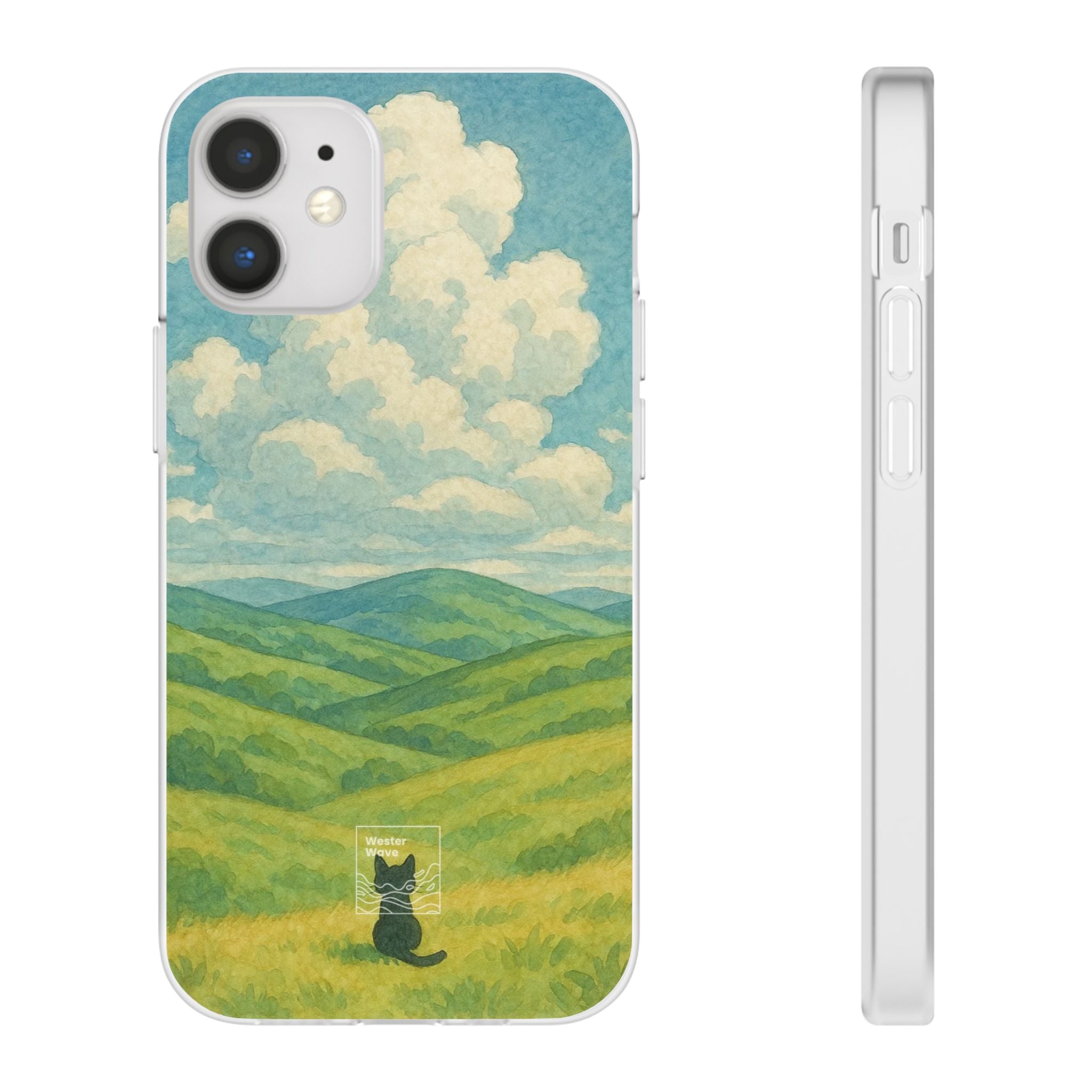 Cat in the Rolling Hills