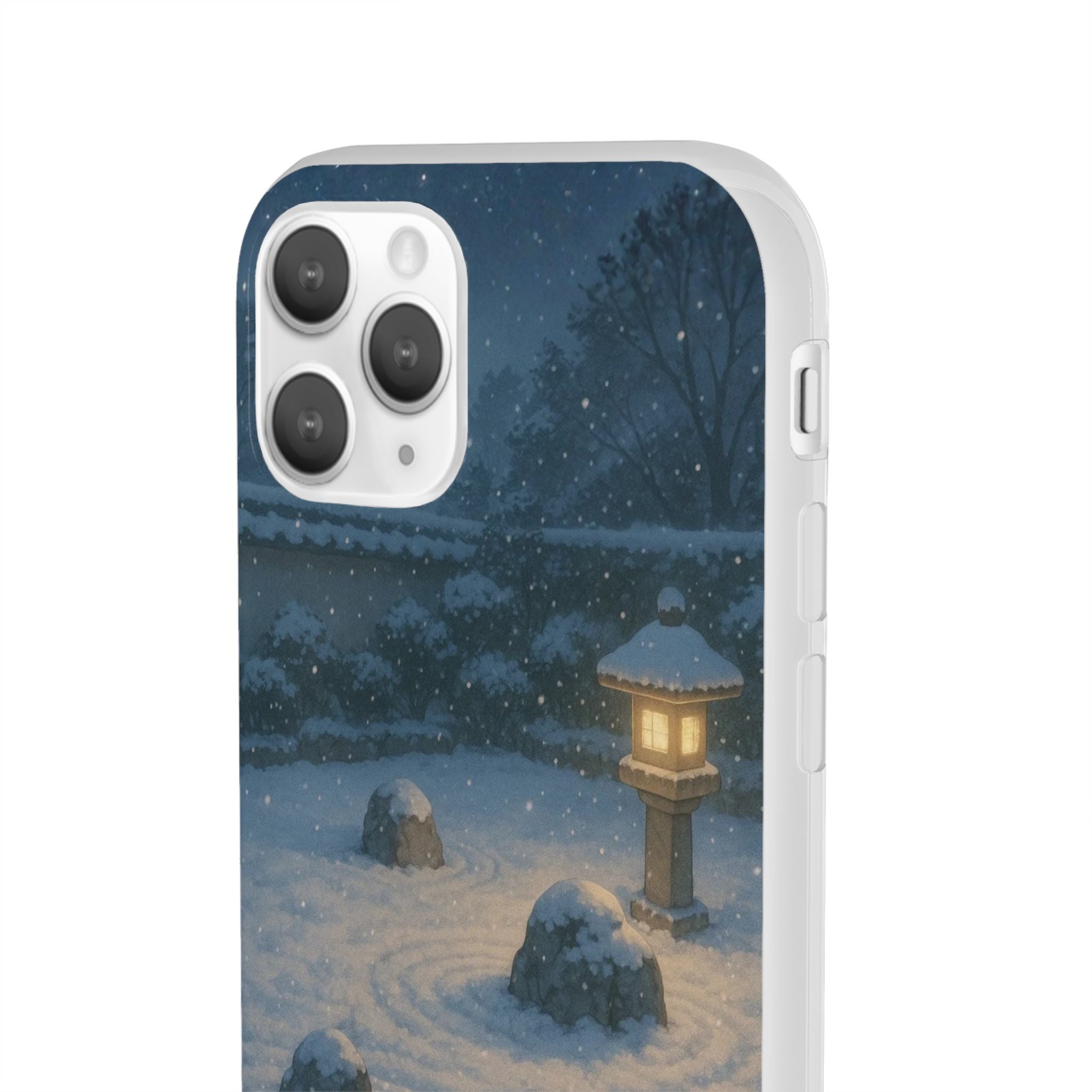 Snow in the Zen Court