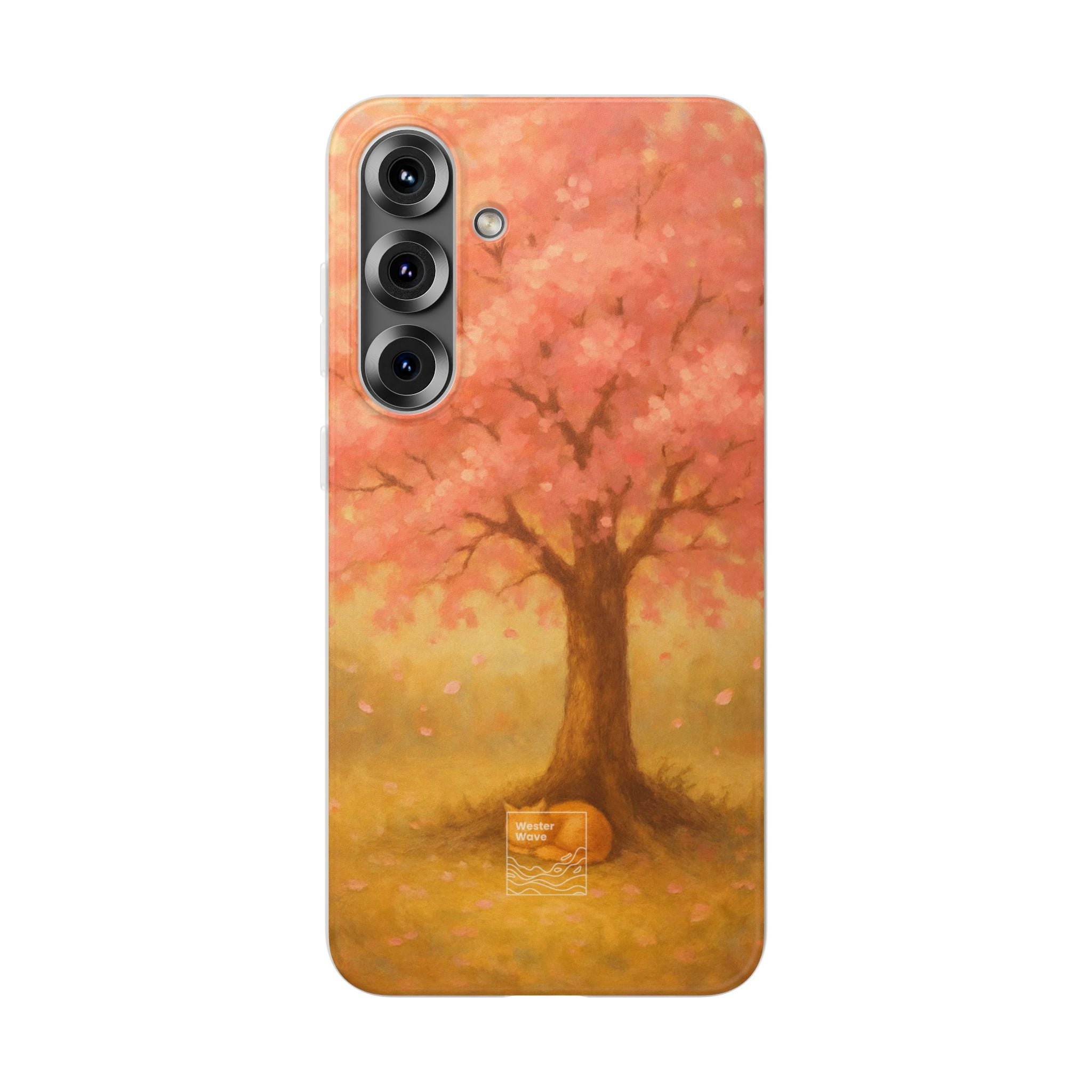 Blossoms Beneath the Sakura Tree