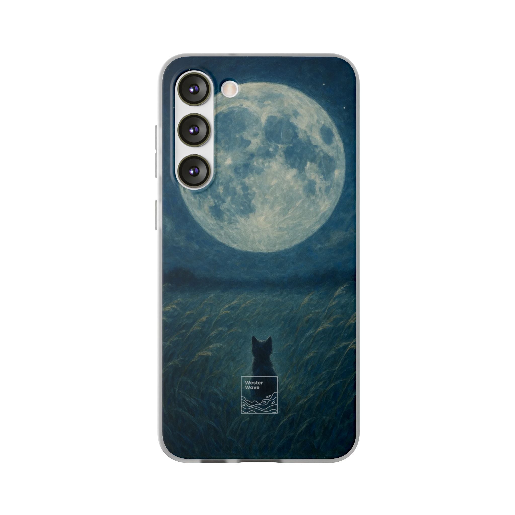 Moonlit Meadow Watcher