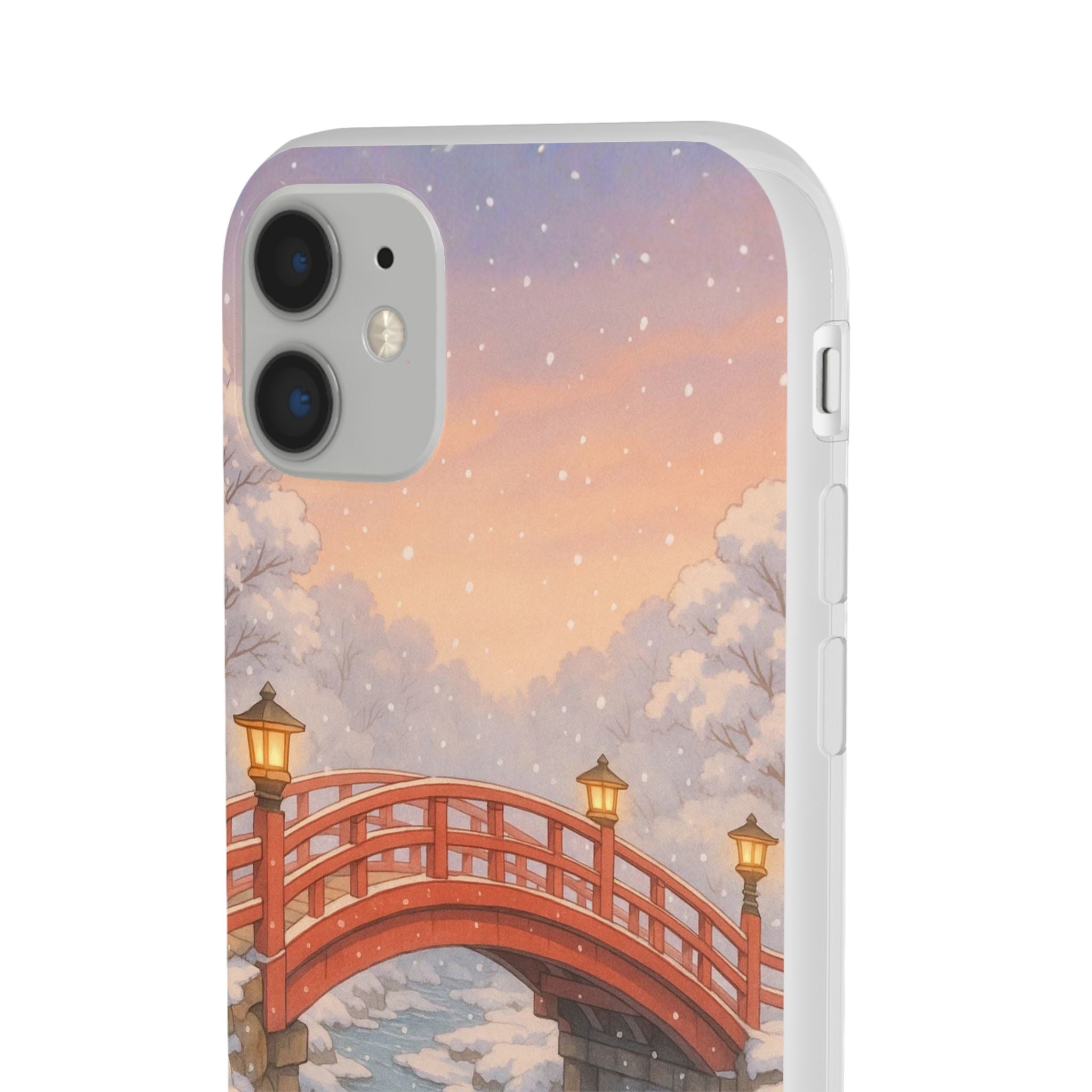 Snowlit Ember Bridge