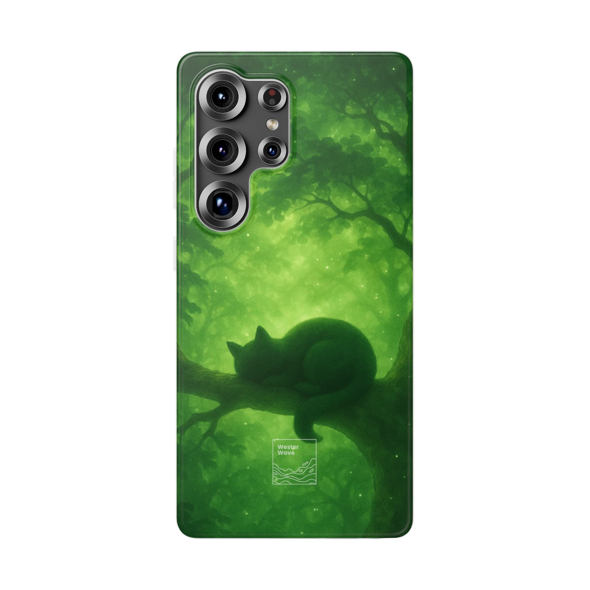 Emerald Tree Canopy Cat