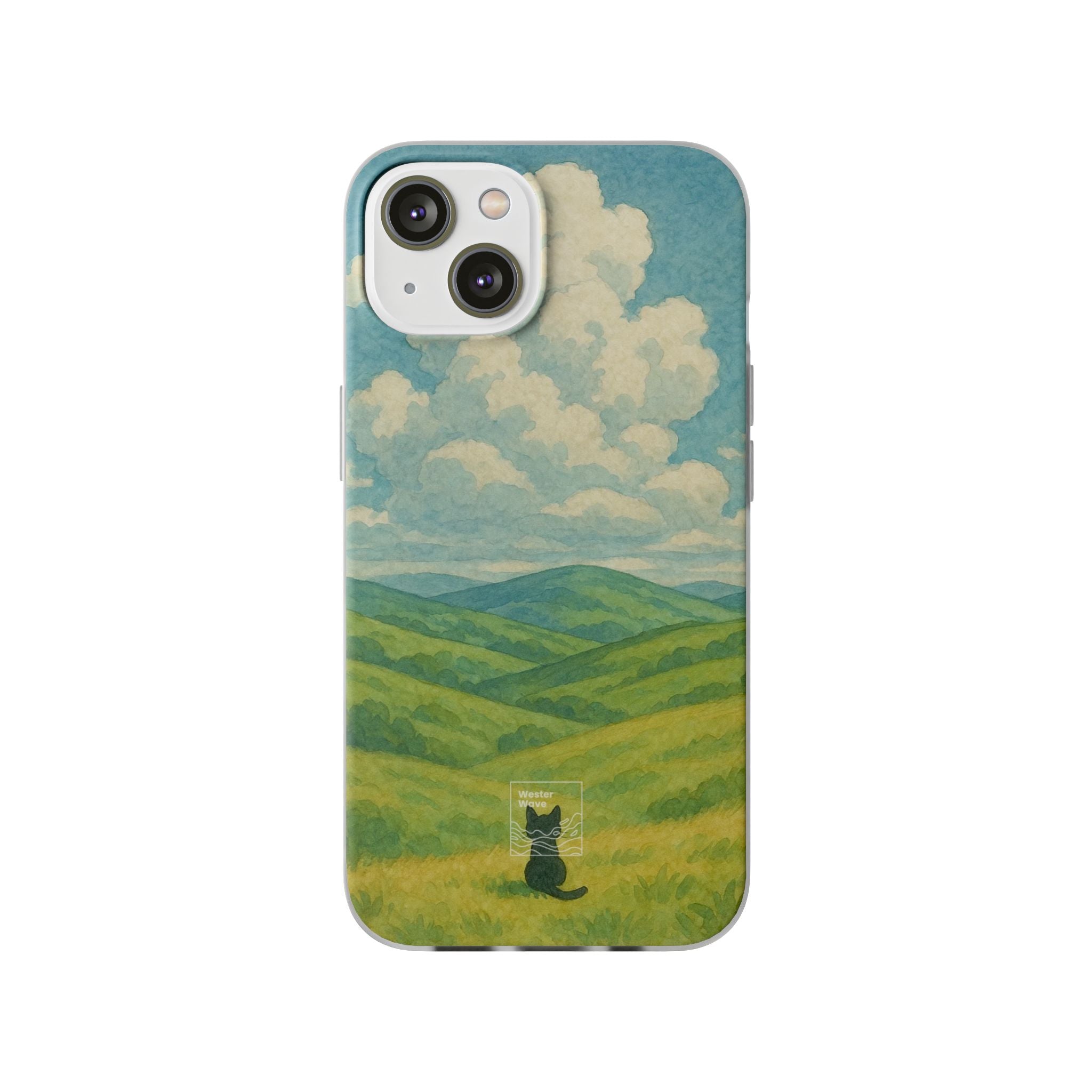 Cat in the Rolling Hills