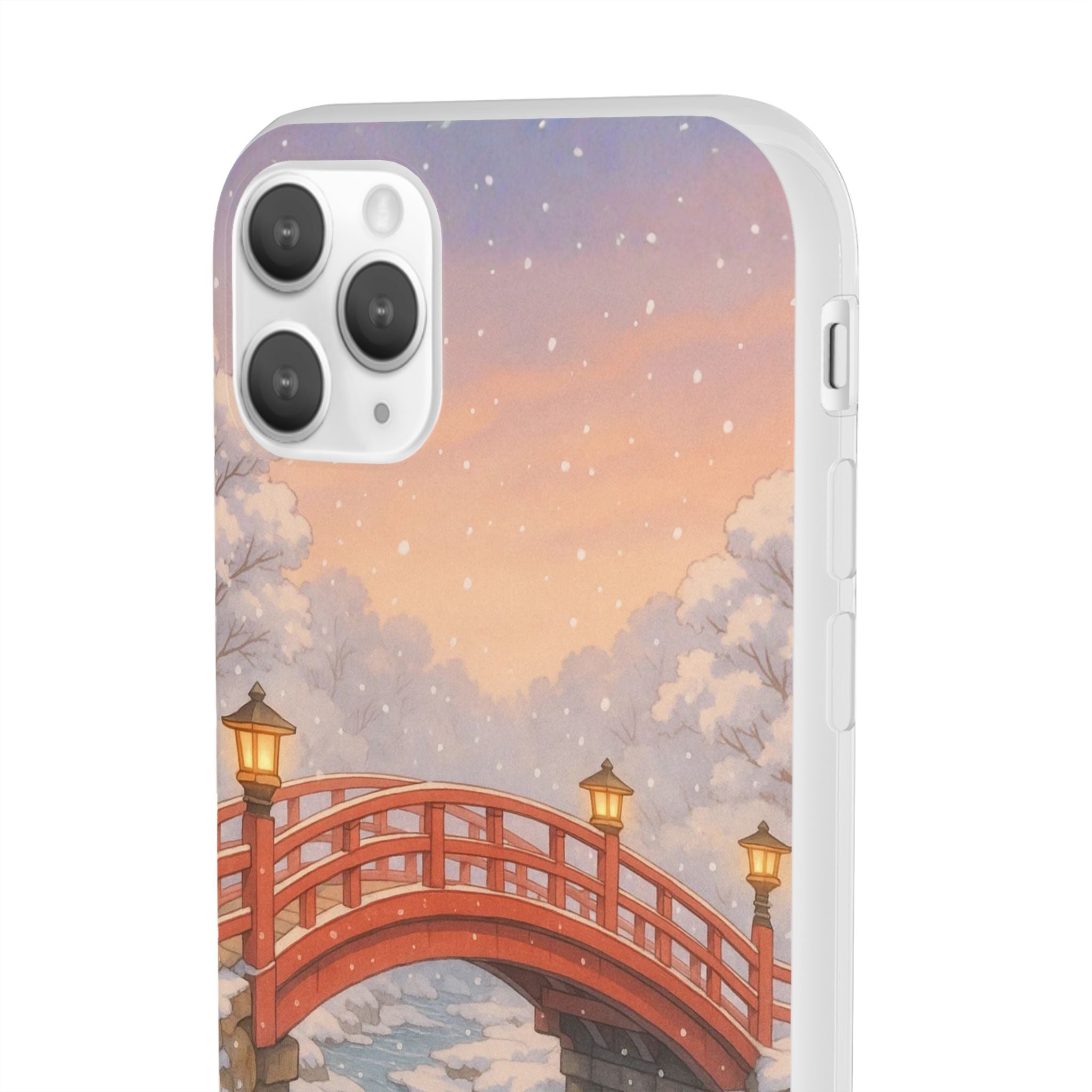 Snowlit Ember Bridge