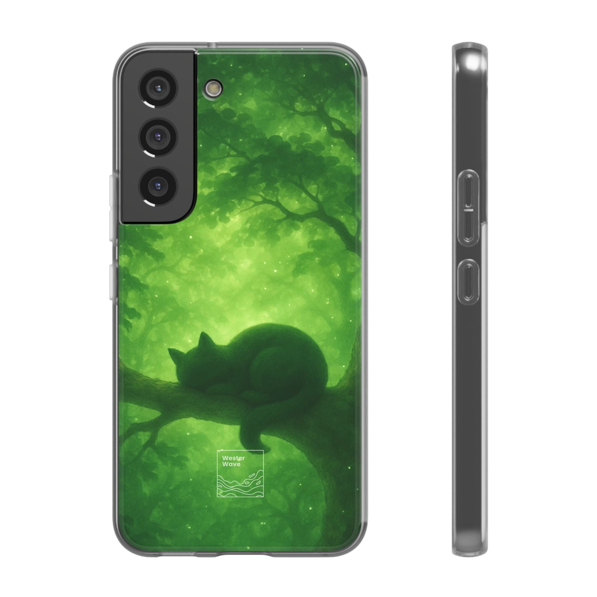 Emerald Tree Canopy Cat