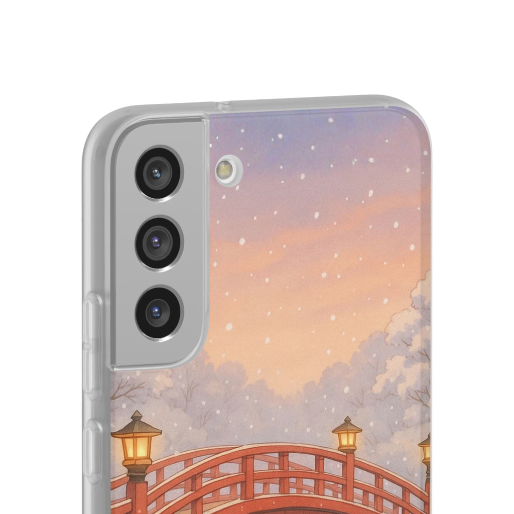 Snowlit Ember Bridge