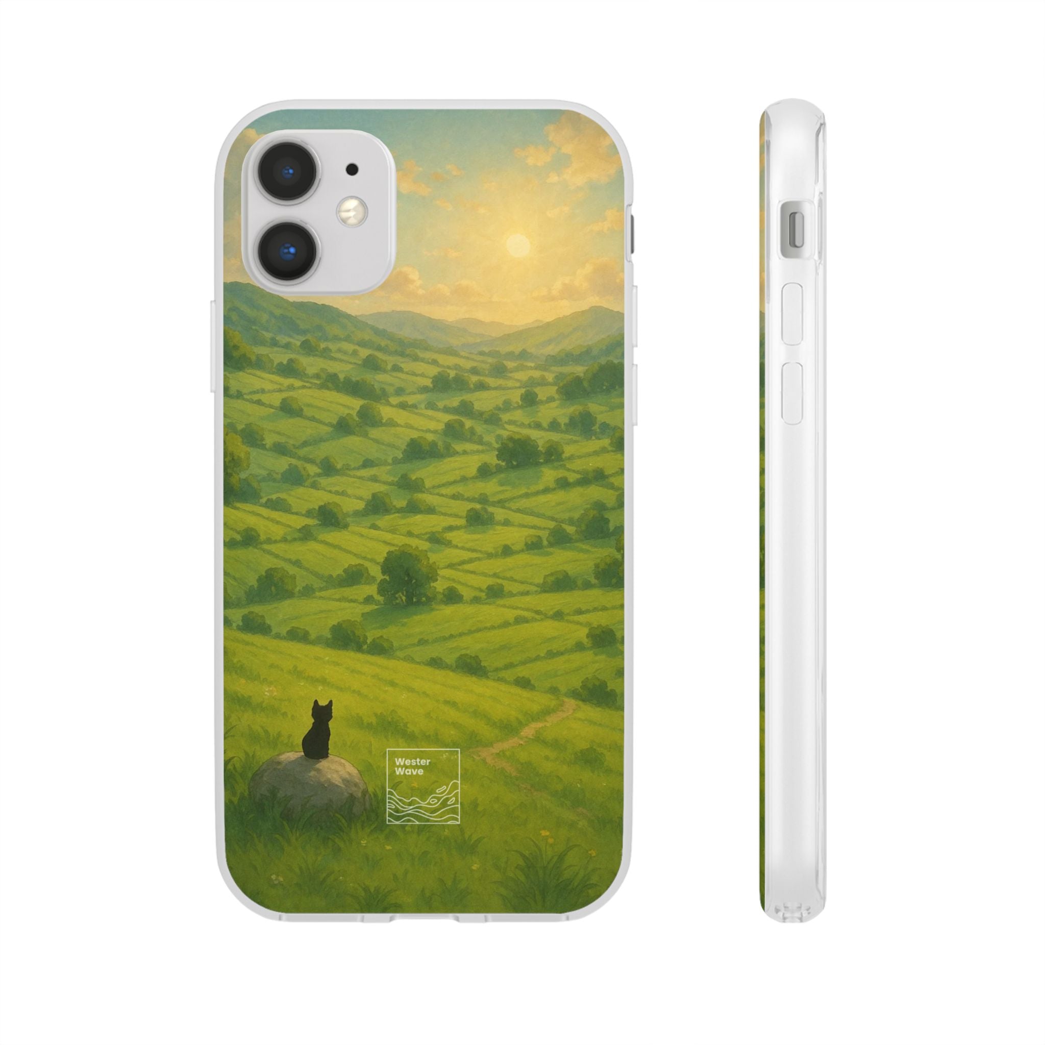 Sunset Over the Valley Cat