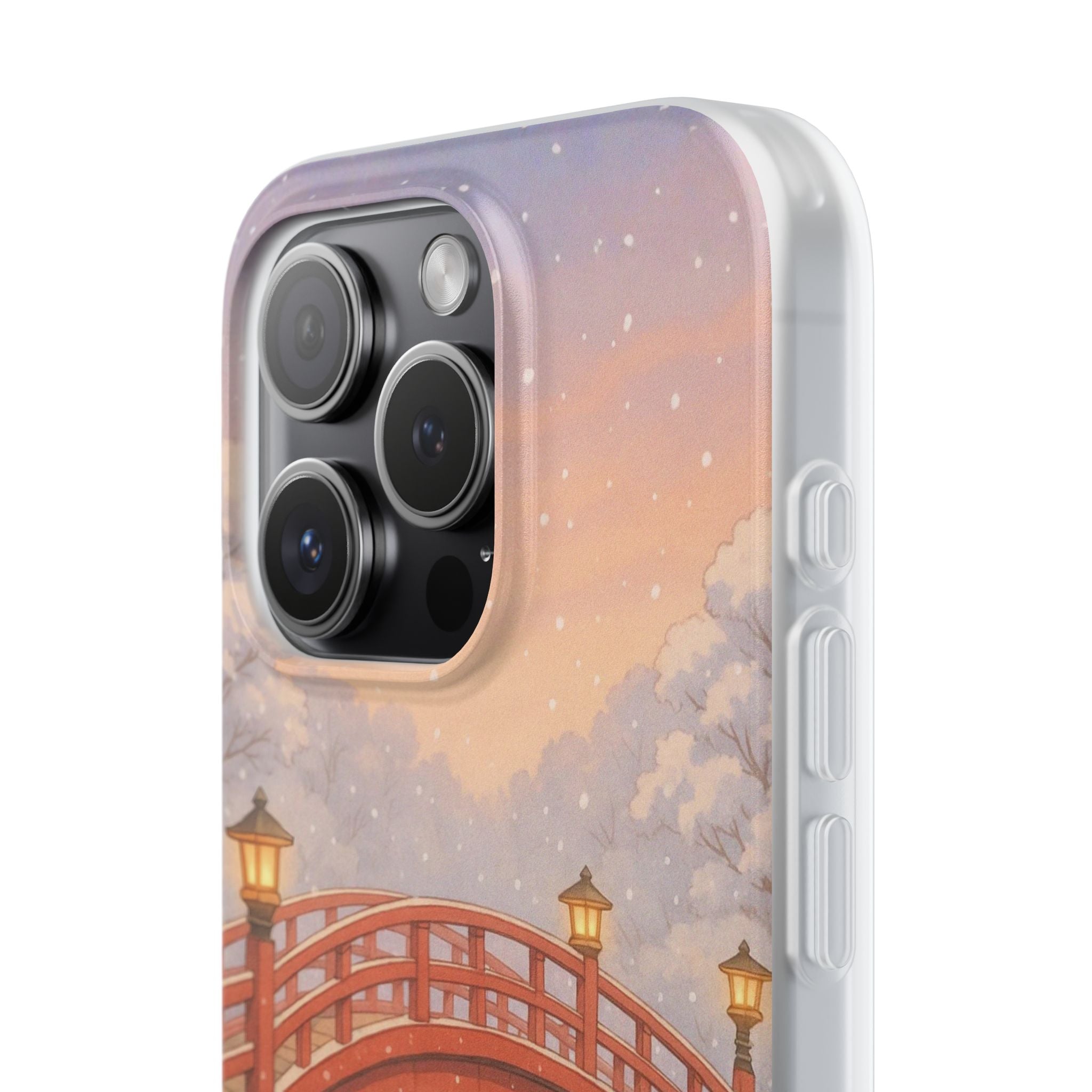 Snowlit Ember Bridge