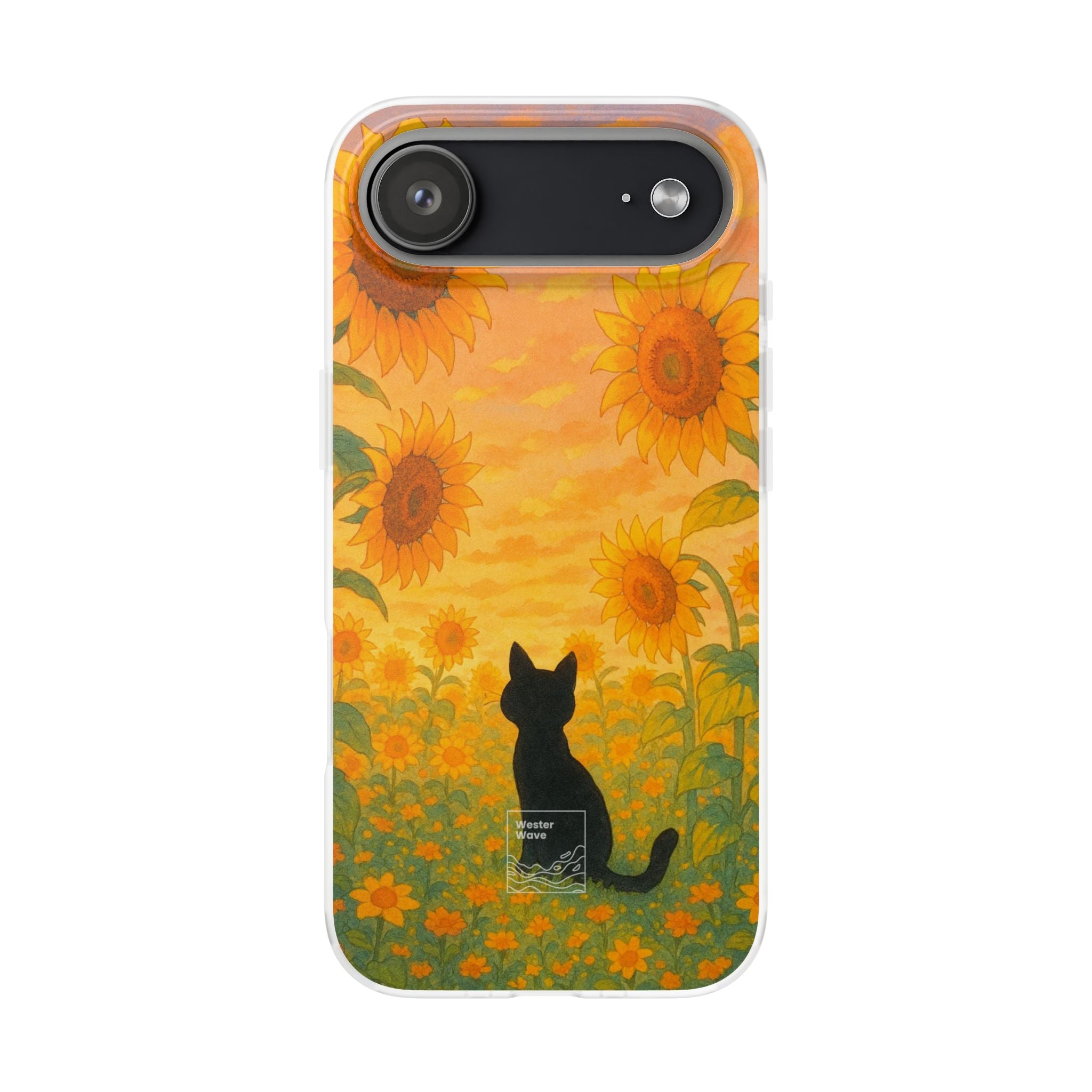 Sunflower Sunrise Cat