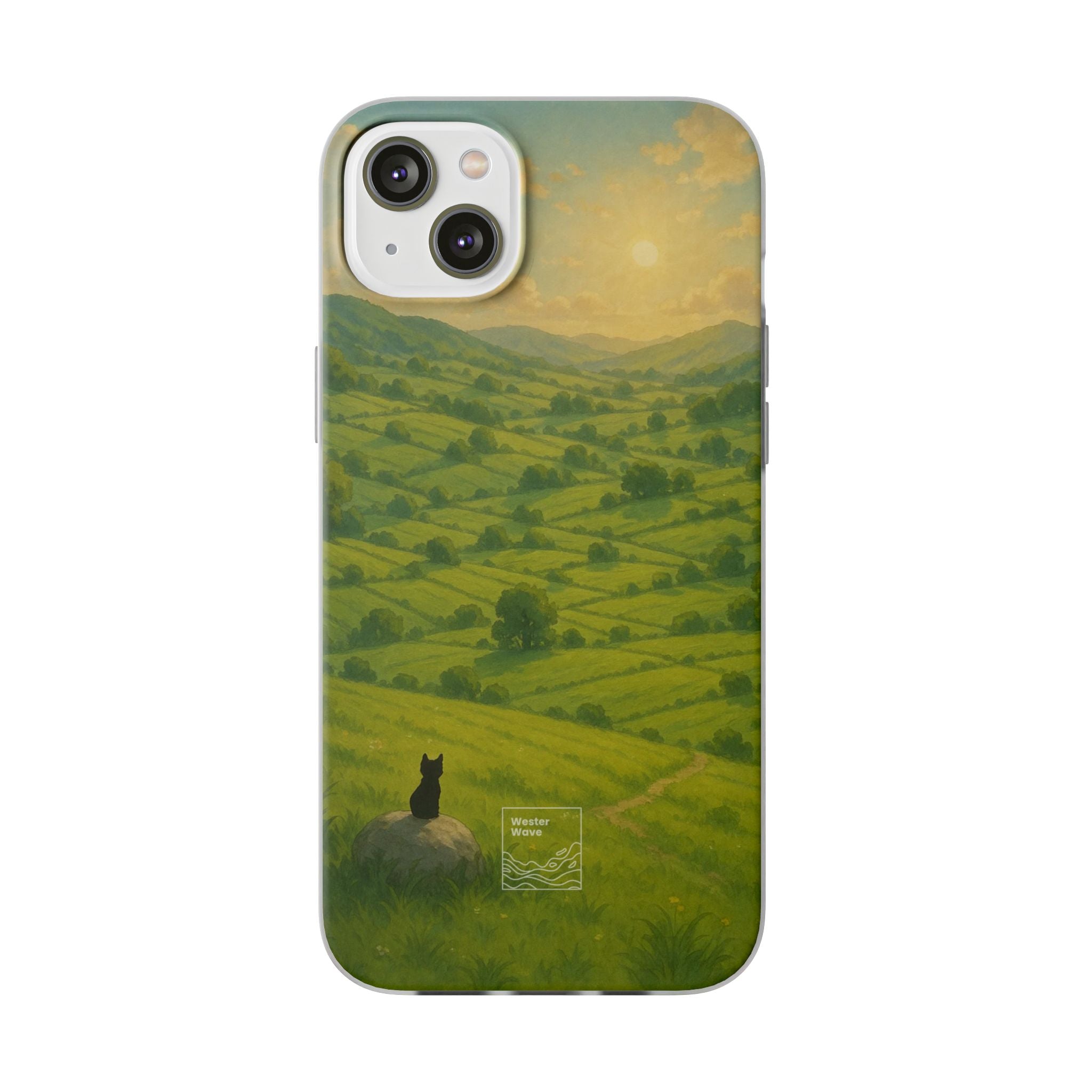 Sunset Over the Valley Cat