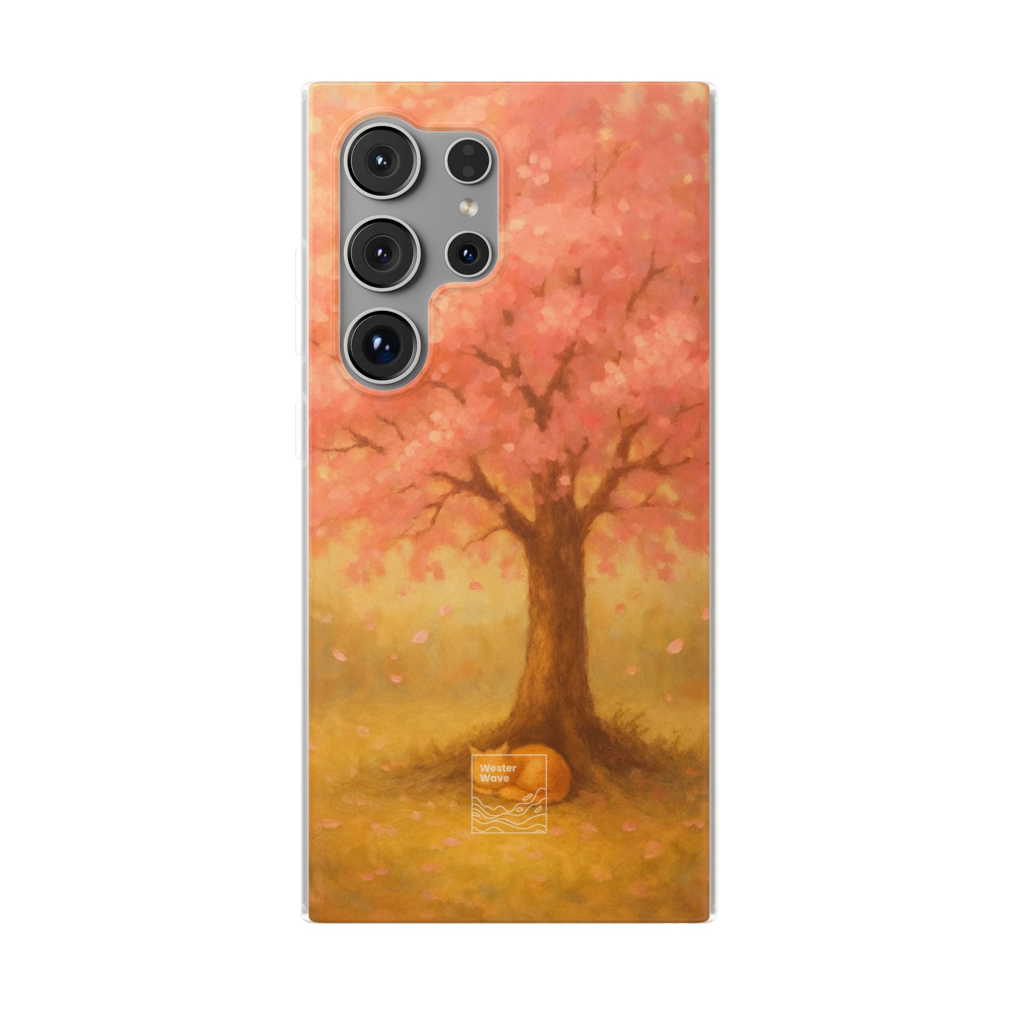 Blossoms Beneath the Sakura Tree