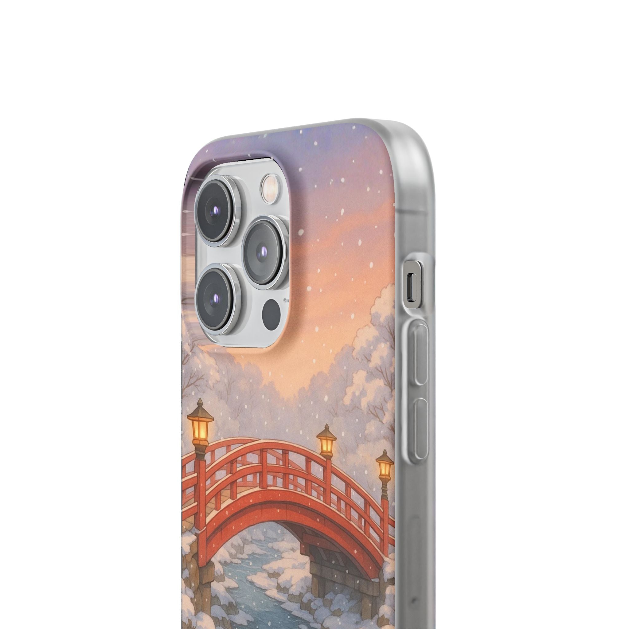 Snowlit Ember Bridge