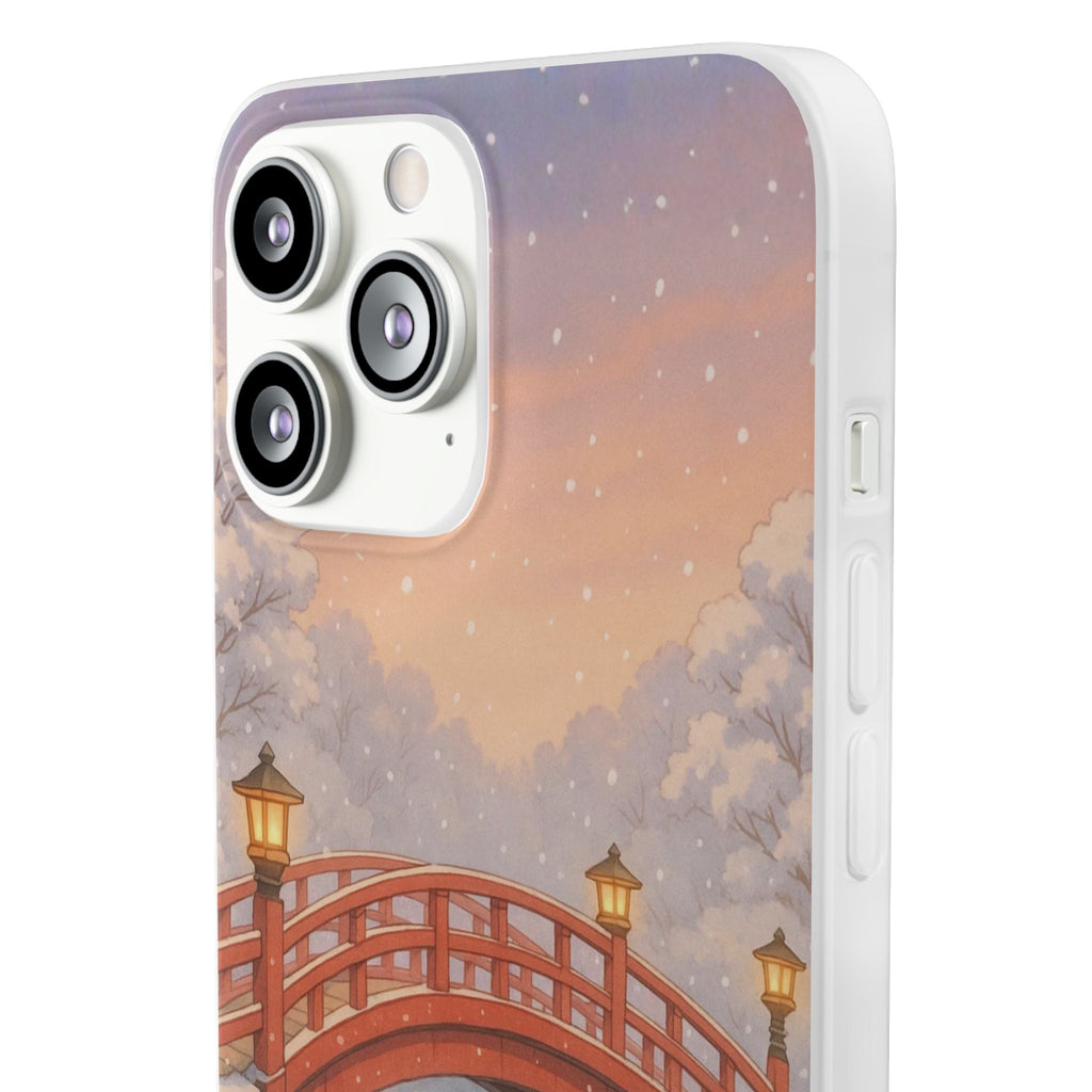 Snowlit Ember Bridge