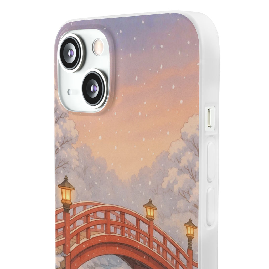 Snowlit Ember Bridge