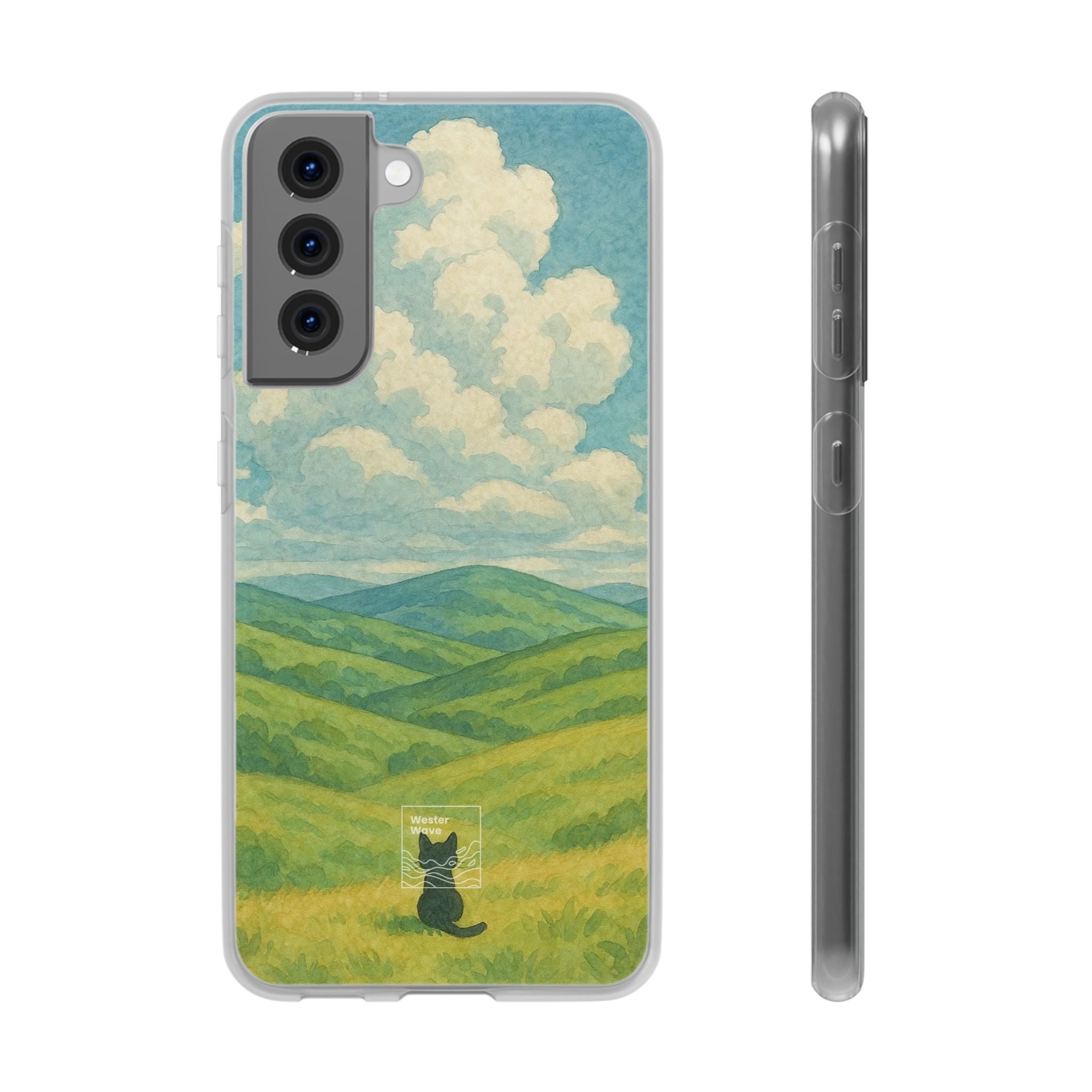 Cat in the Rolling Hills