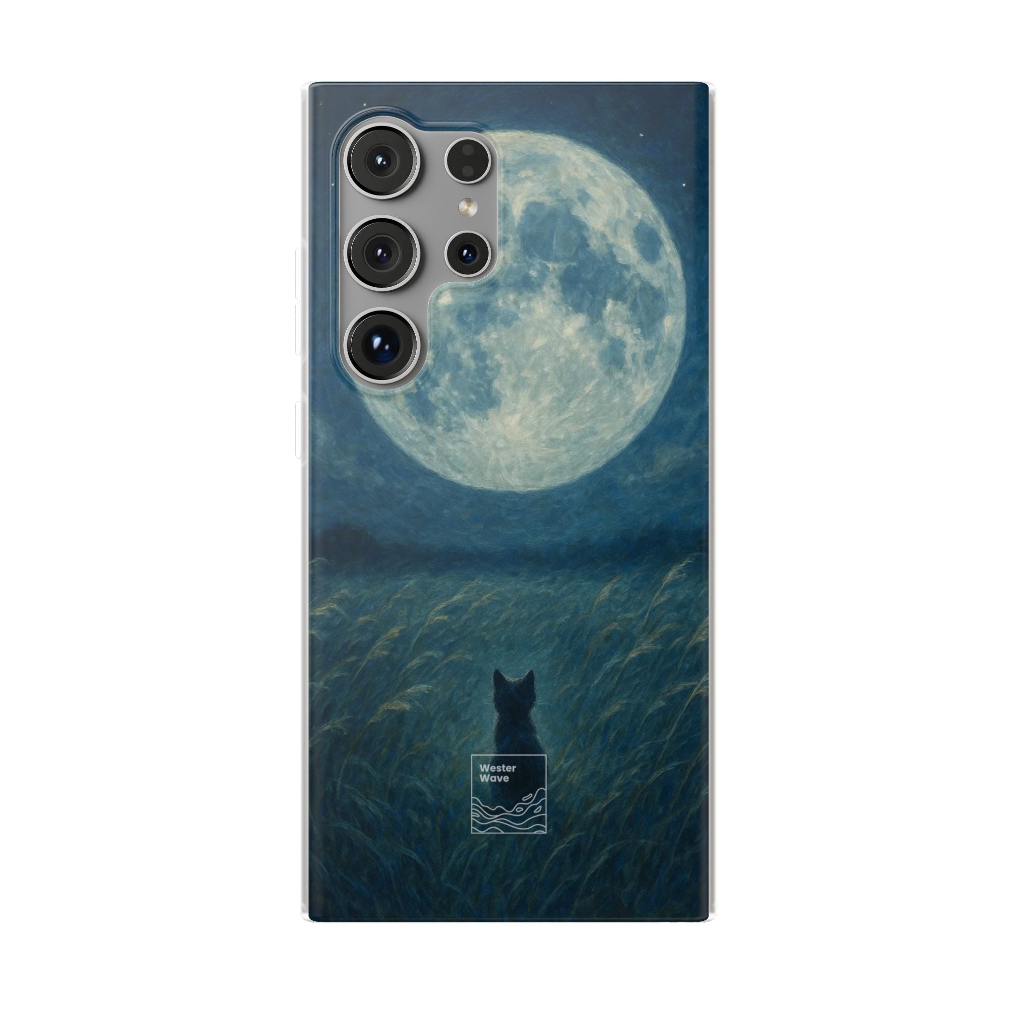 Moonlit Meadow Watcher