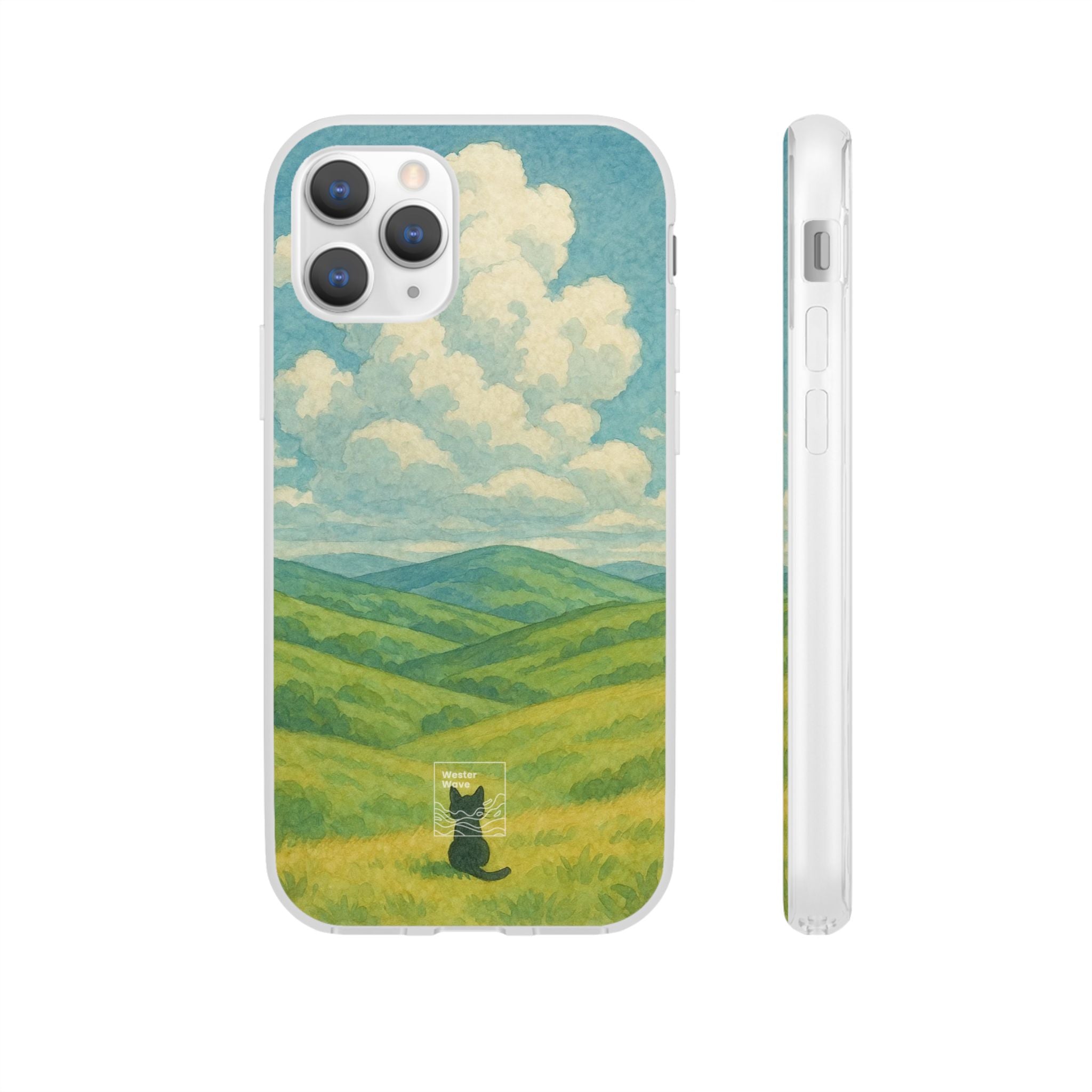 Cat in the Rolling Hills