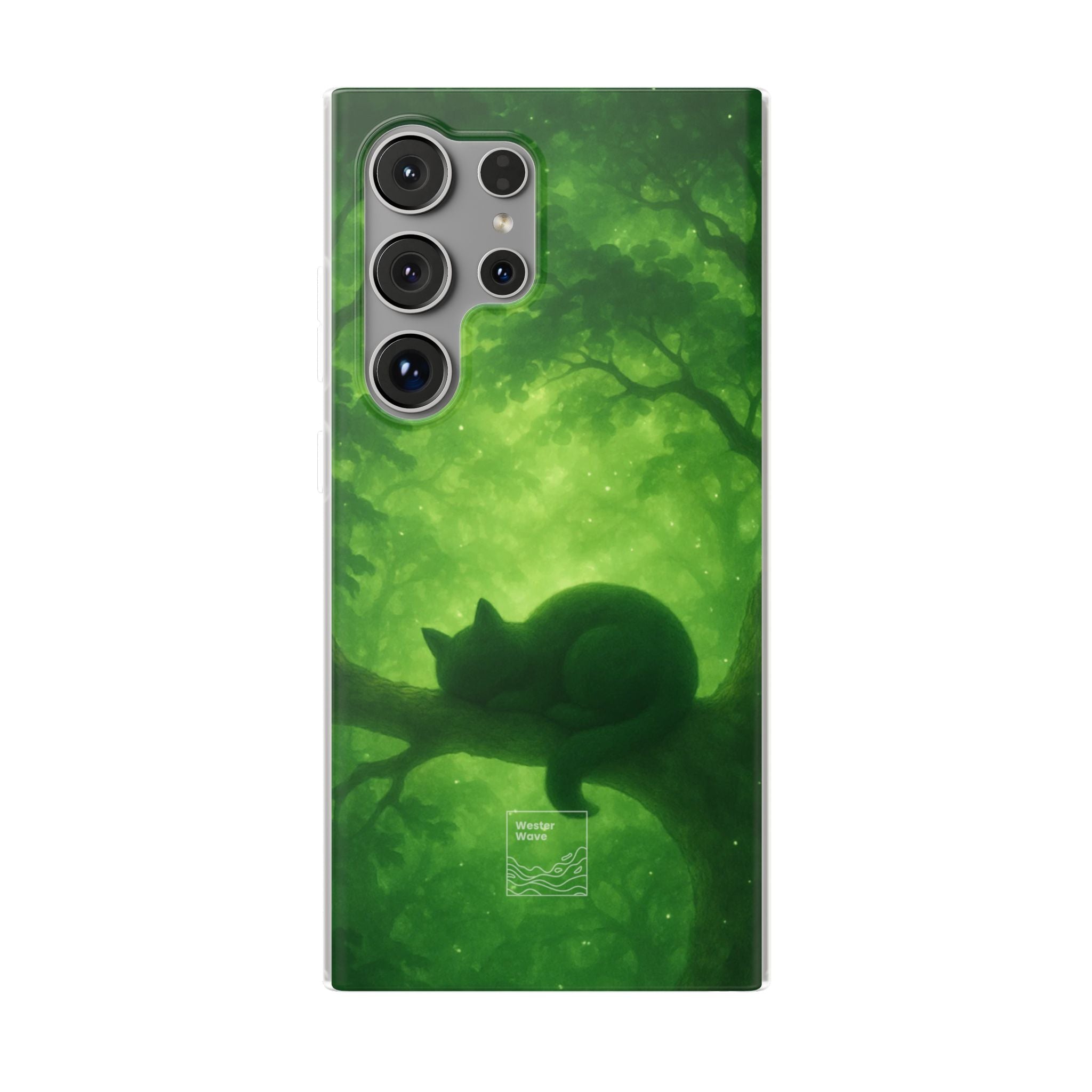 Emerald Tree Canopy Cat