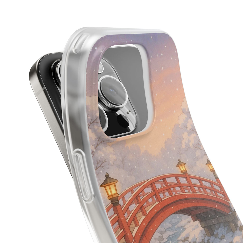 Snowlit Ember Bridge