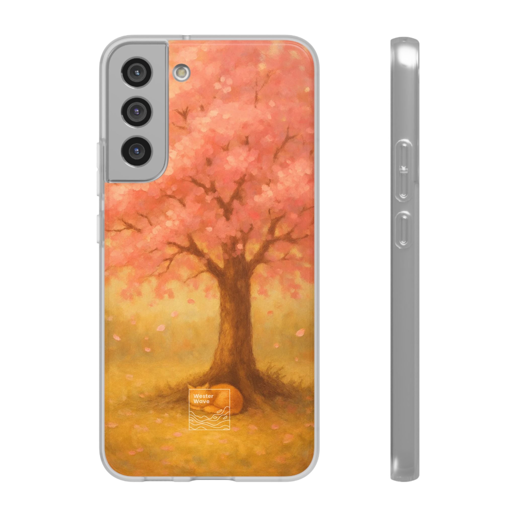 Blossoms Beneath the Sakura Tree