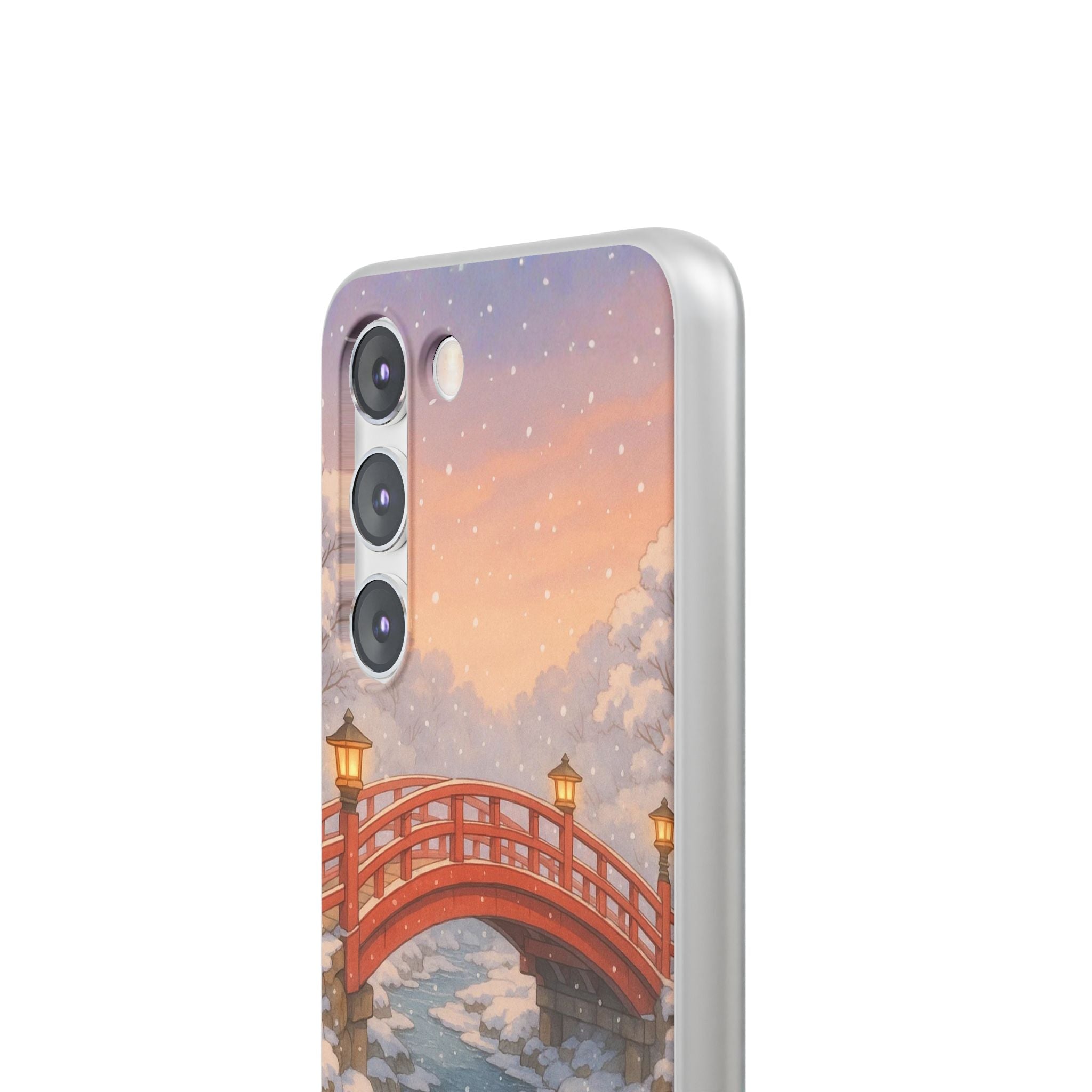 Snowlit Ember Bridge