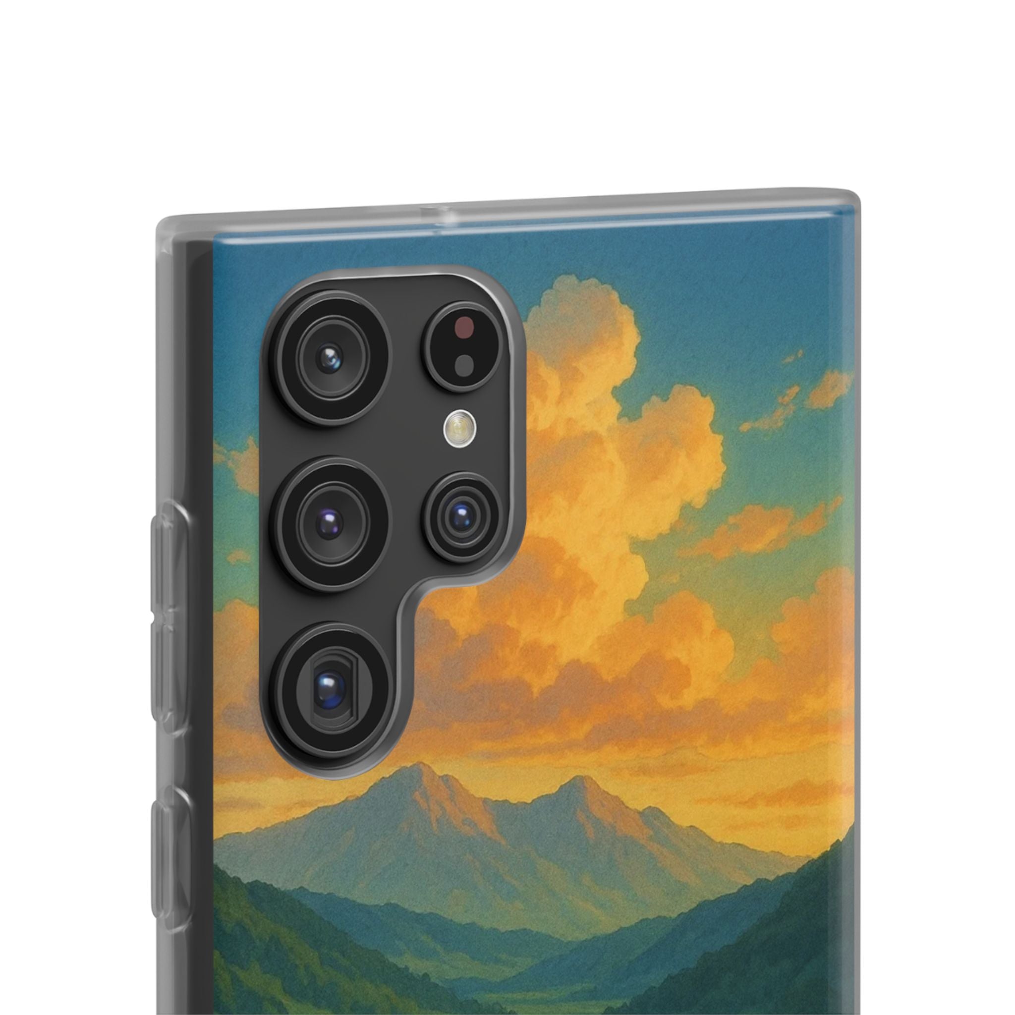 Mountain View at Golden Hour