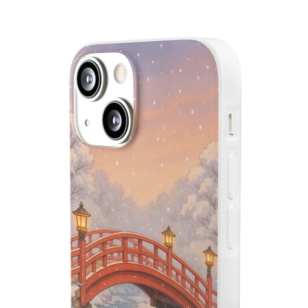 Snowlit Ember Bridge