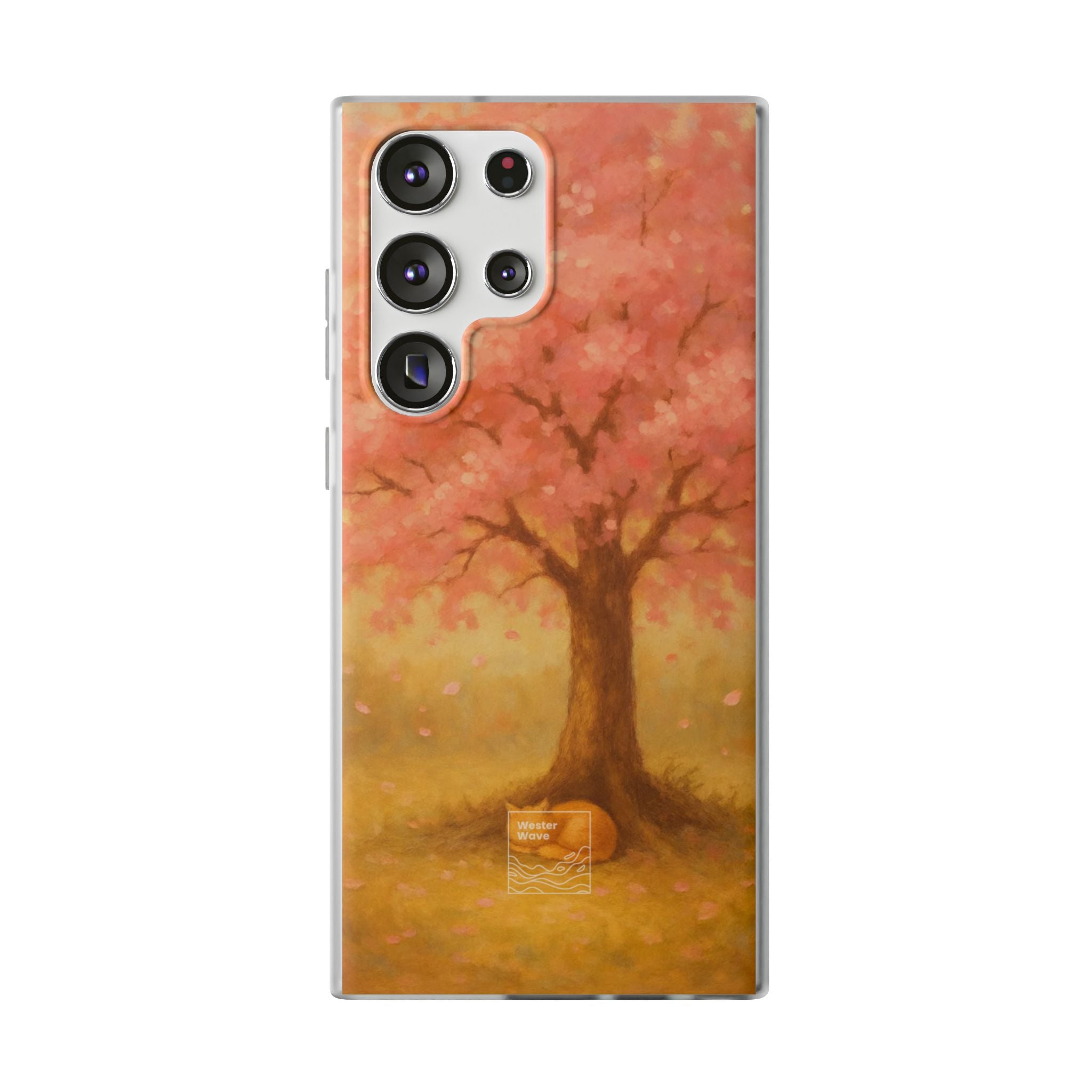 Blossoms Beneath the Sakura Tree