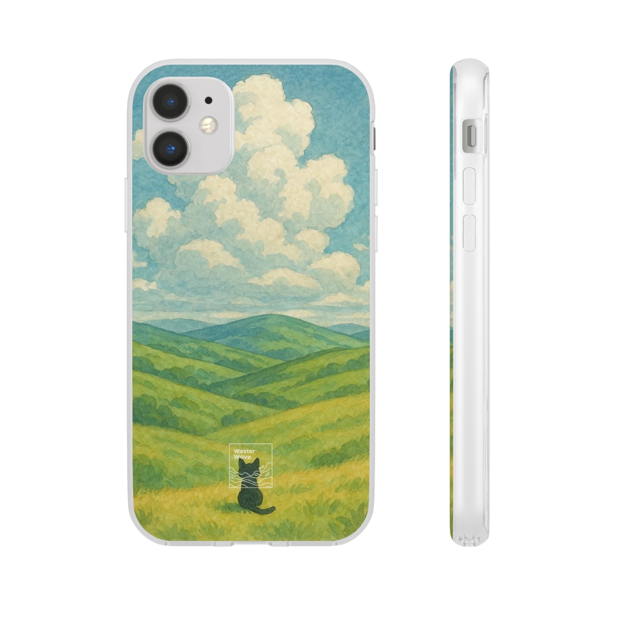 Cat in the Rolling Hills