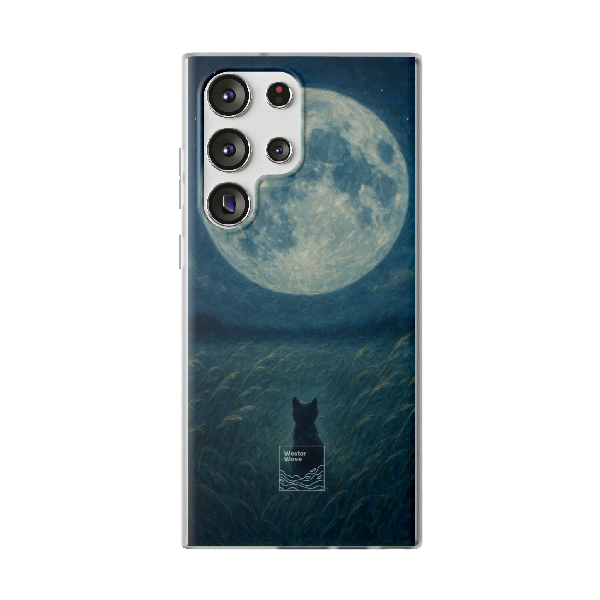 Moonlit Meadow Watcher