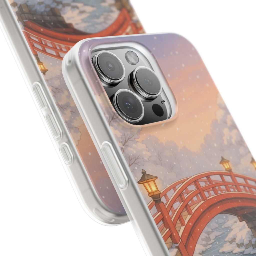 Snowlit Ember Bridge