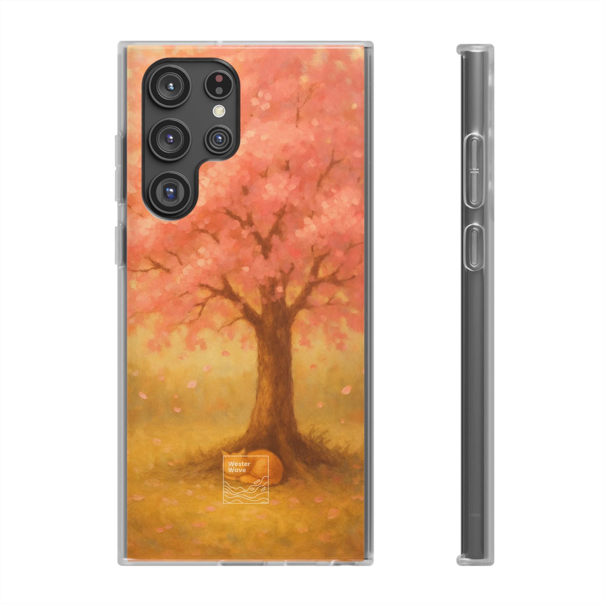 Blossoms Beneath the Sakura Tree