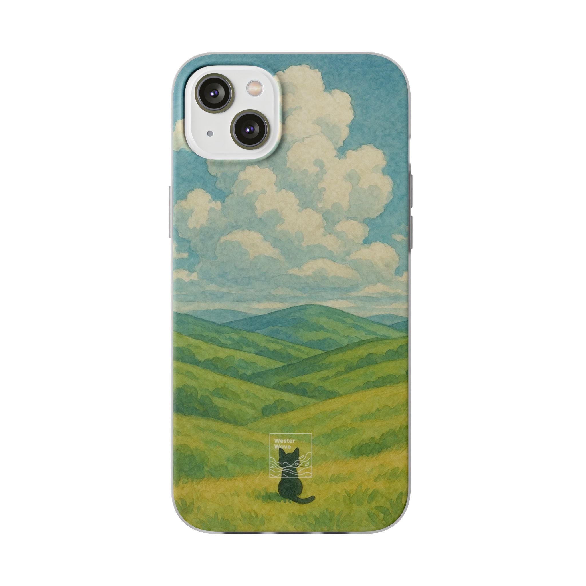 Cat in the Rolling Hills