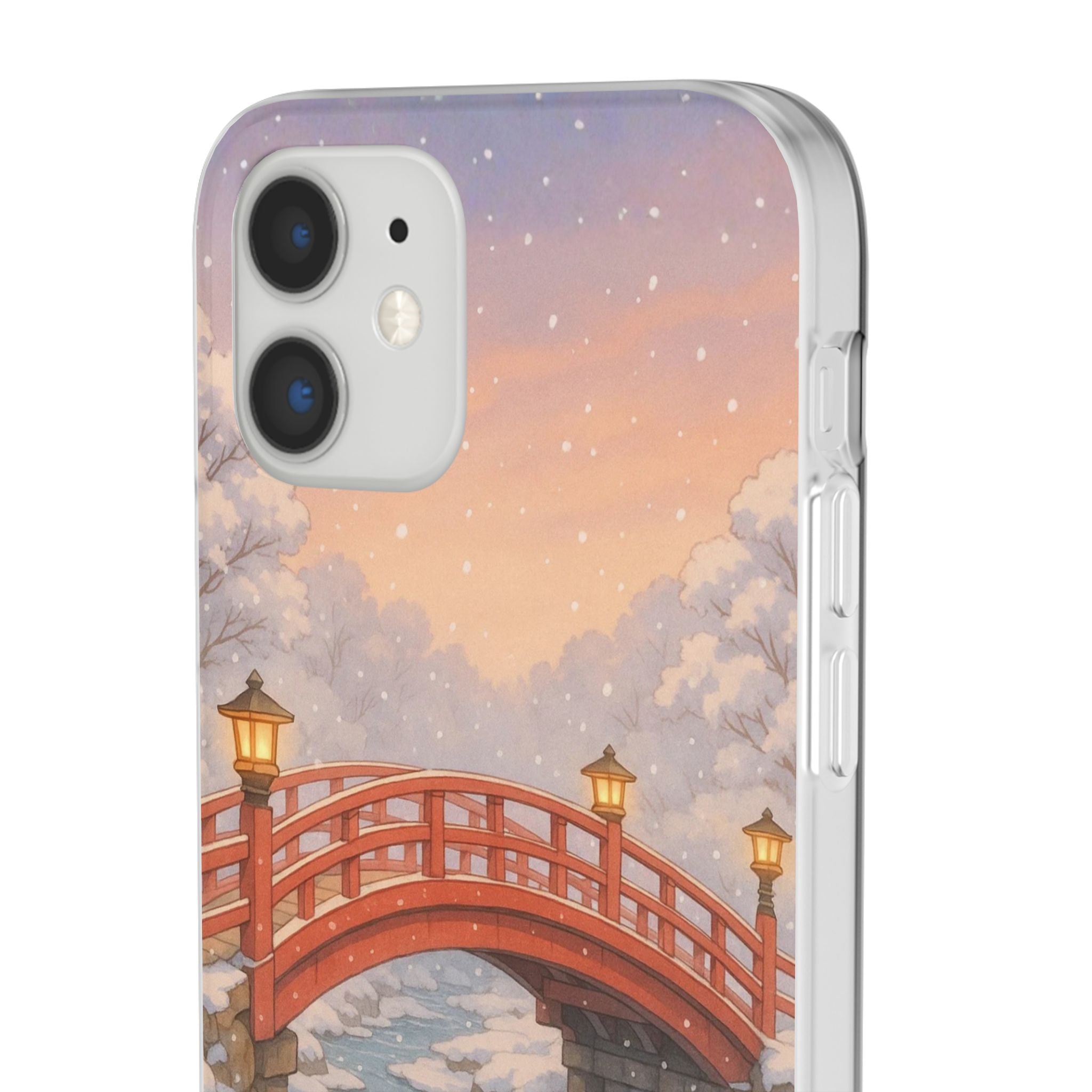 Snowlit Ember Bridge