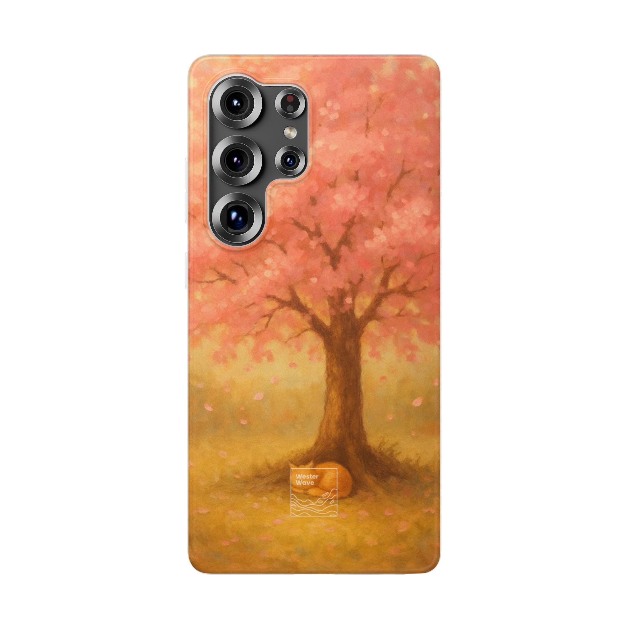 Blossoms Beneath the Sakura Tree