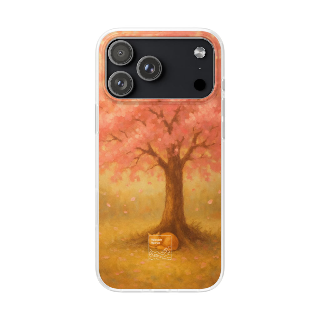 Blossoms Beneath the Sakura Tree