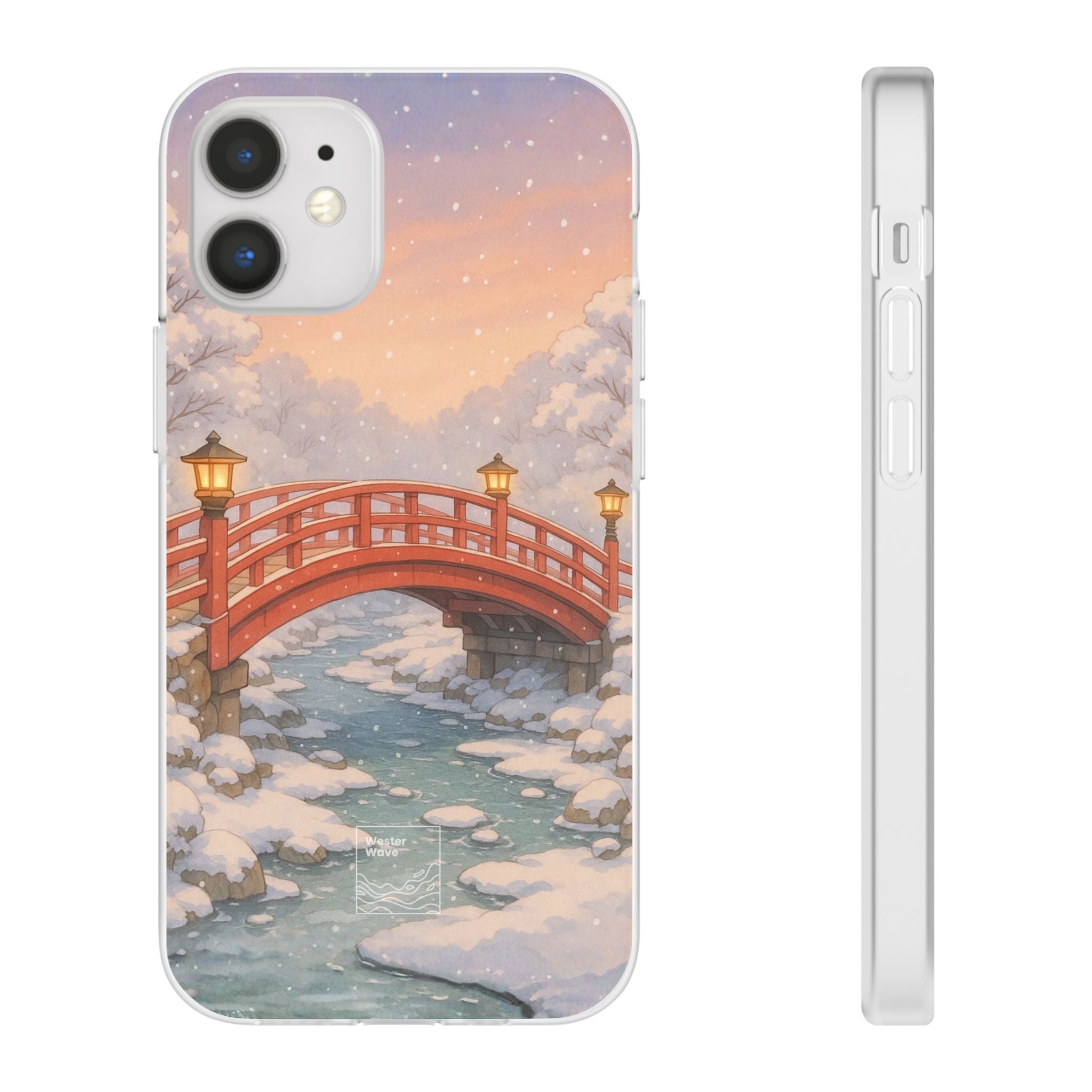 Snowlit Ember Bridge