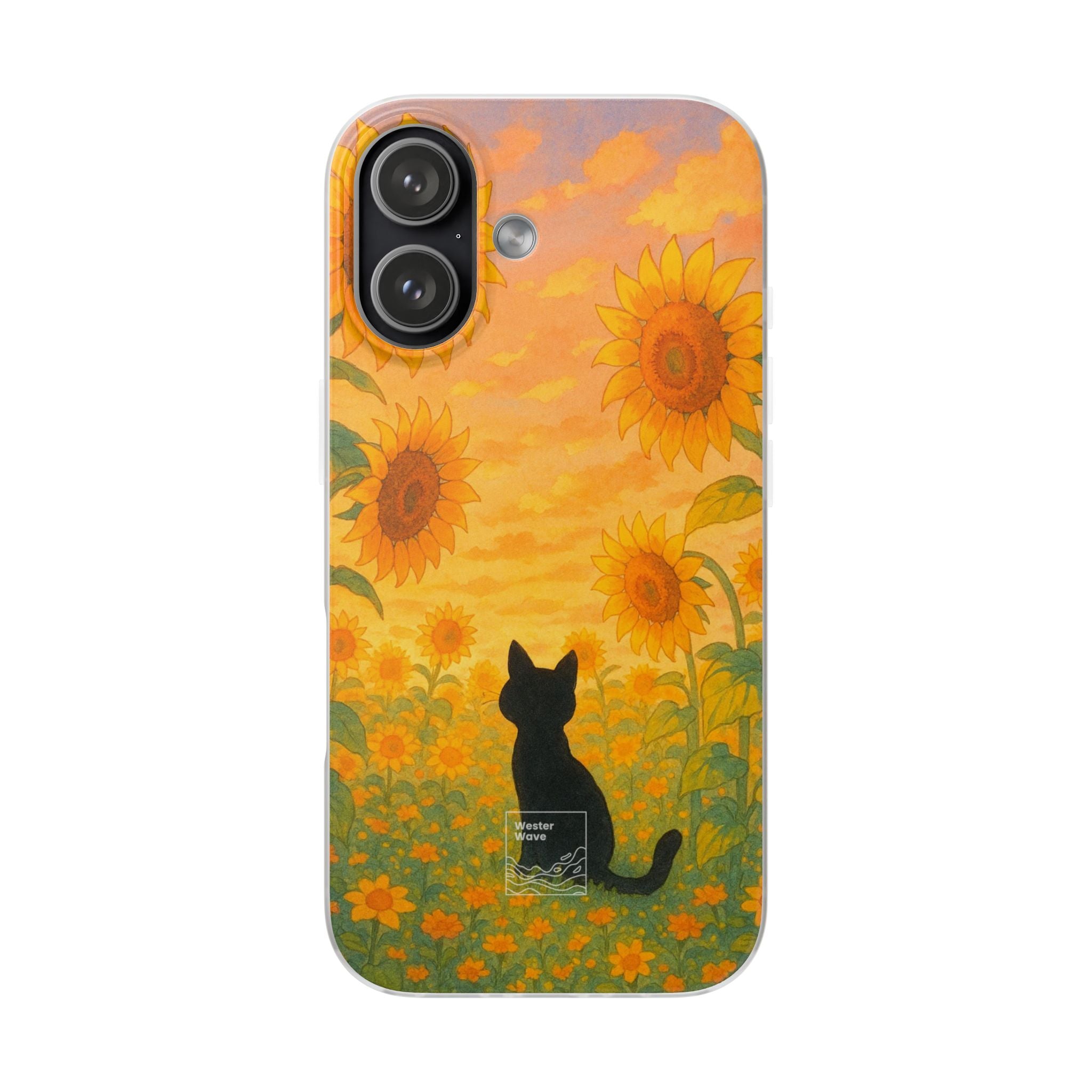 Sunflower Sunrise Cat