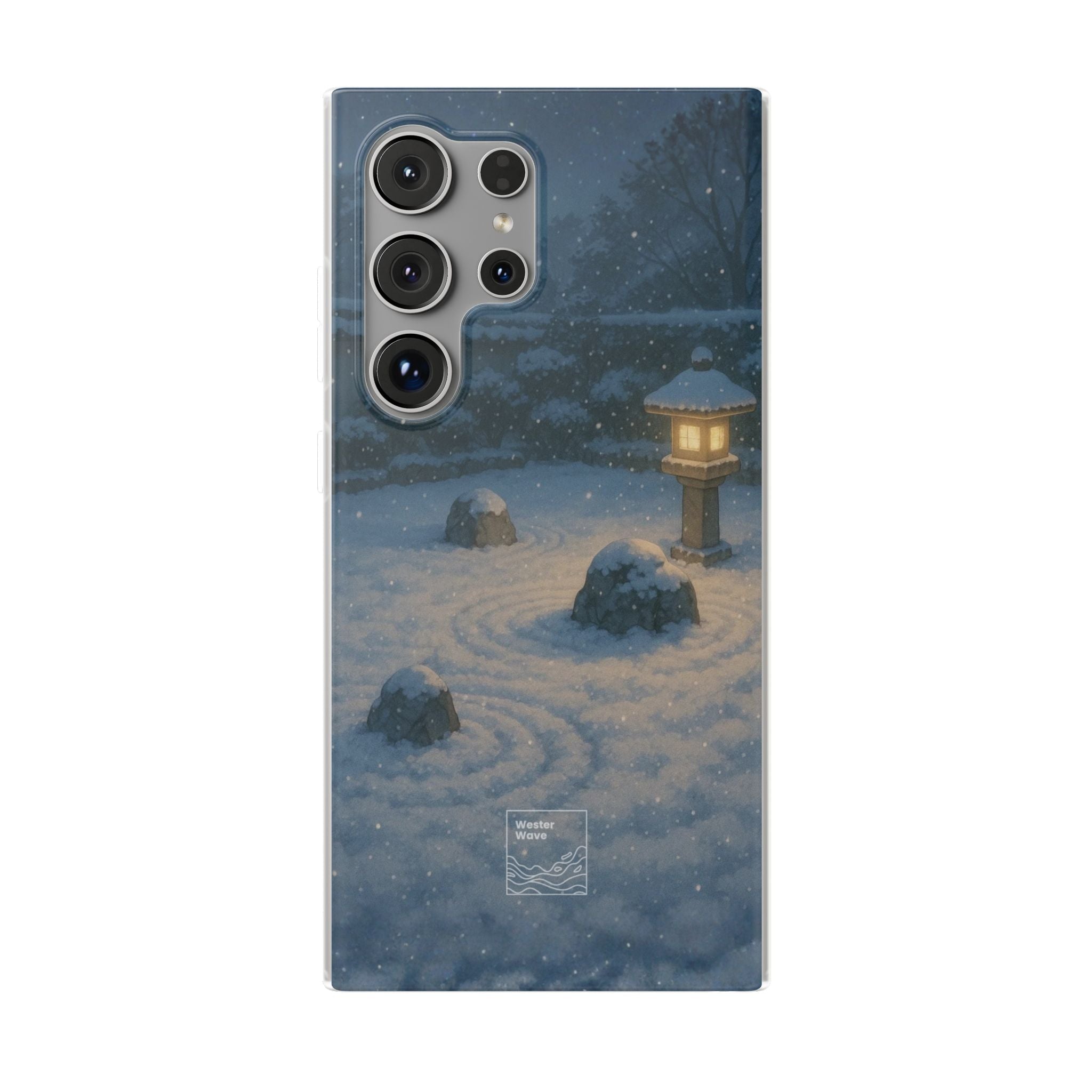 Snow in the Zen Court