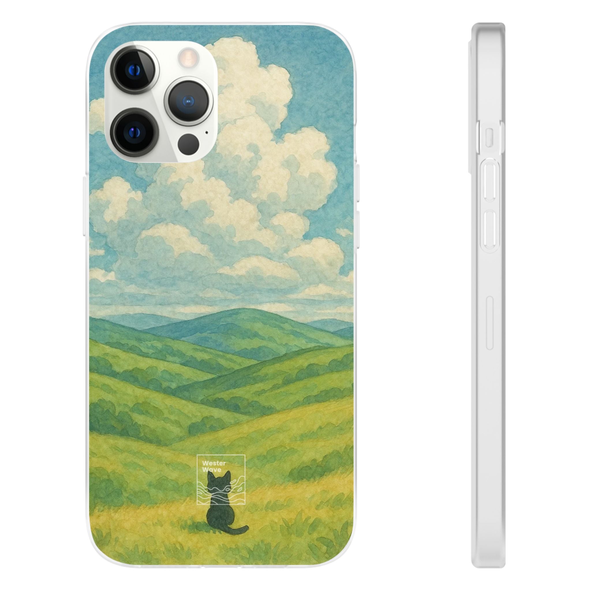 Cat in the Rolling Hills