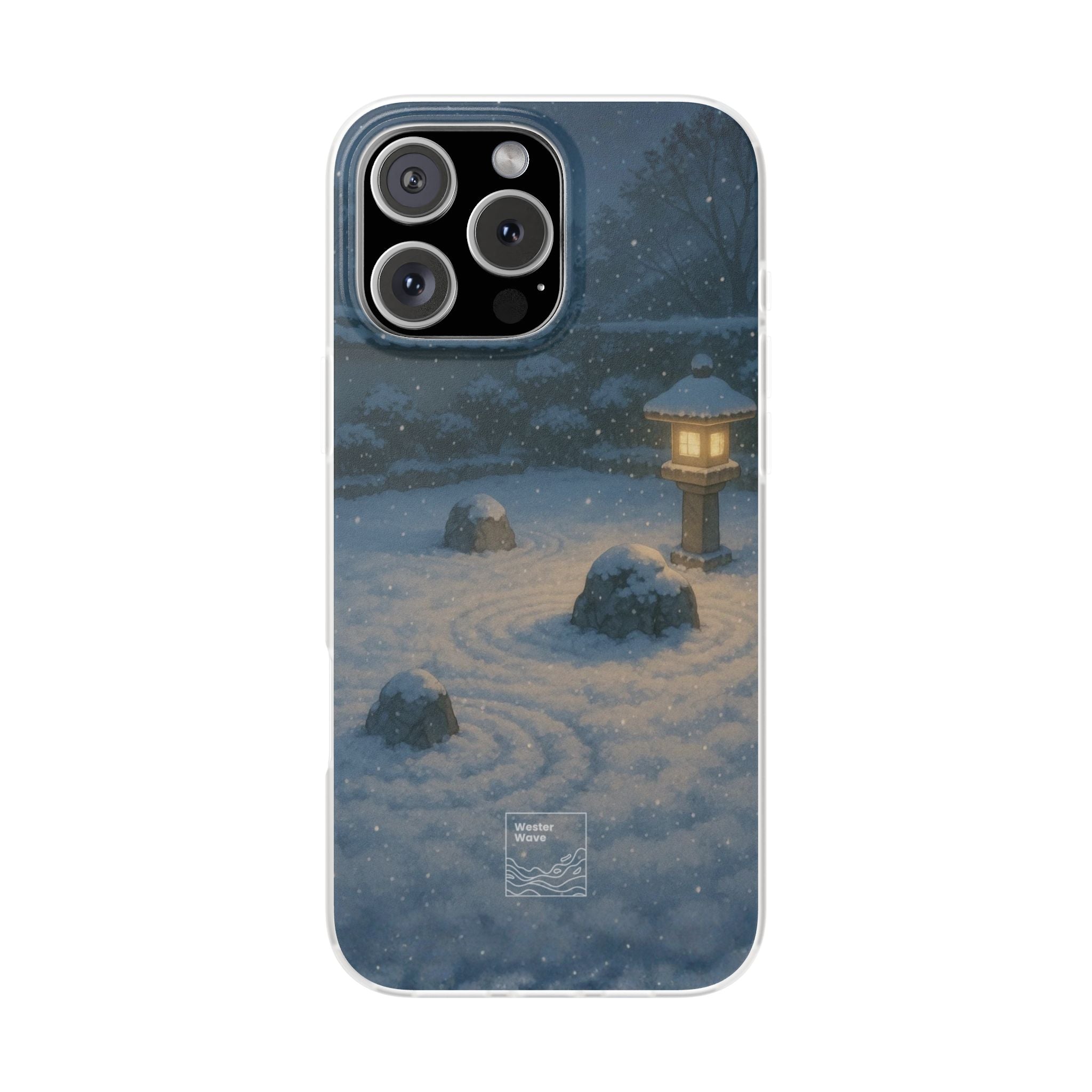 Snow in the Zen Court