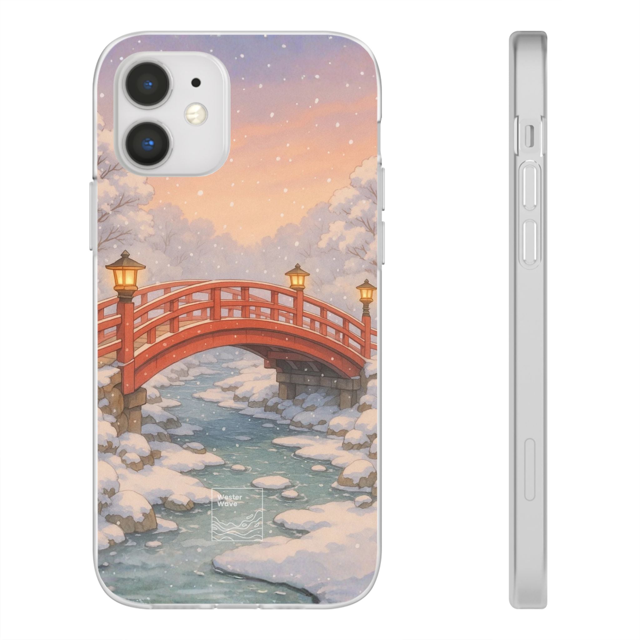 Snowlit Ember Bridge