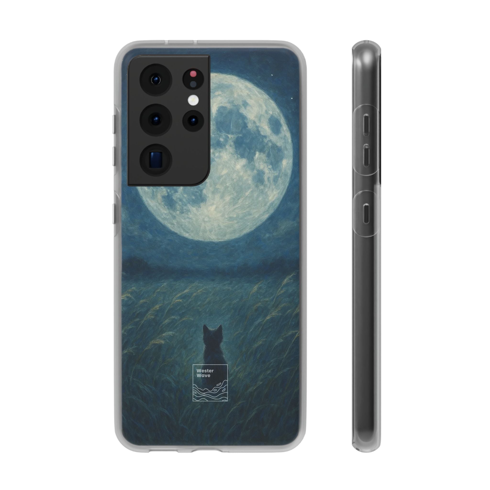 Moonlit Meadow Watcher