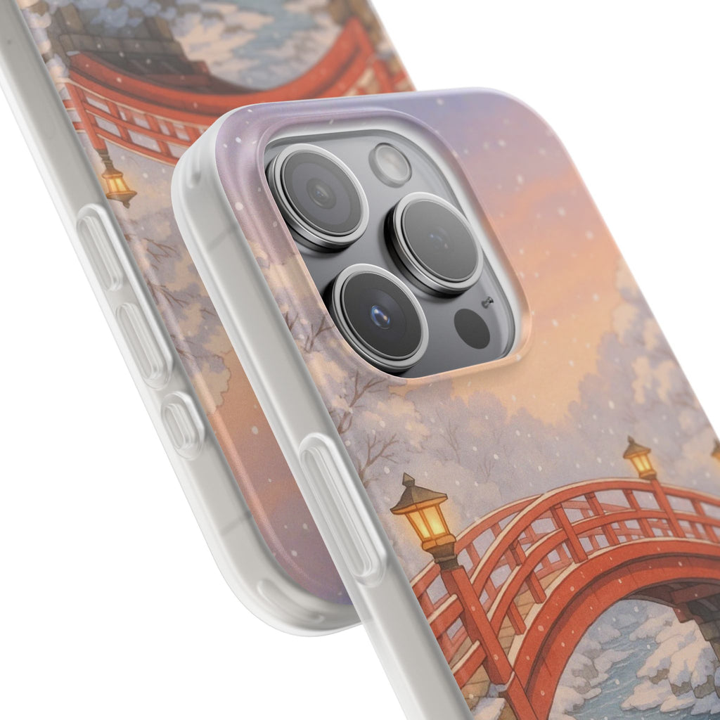 Snowlit Ember Bridge