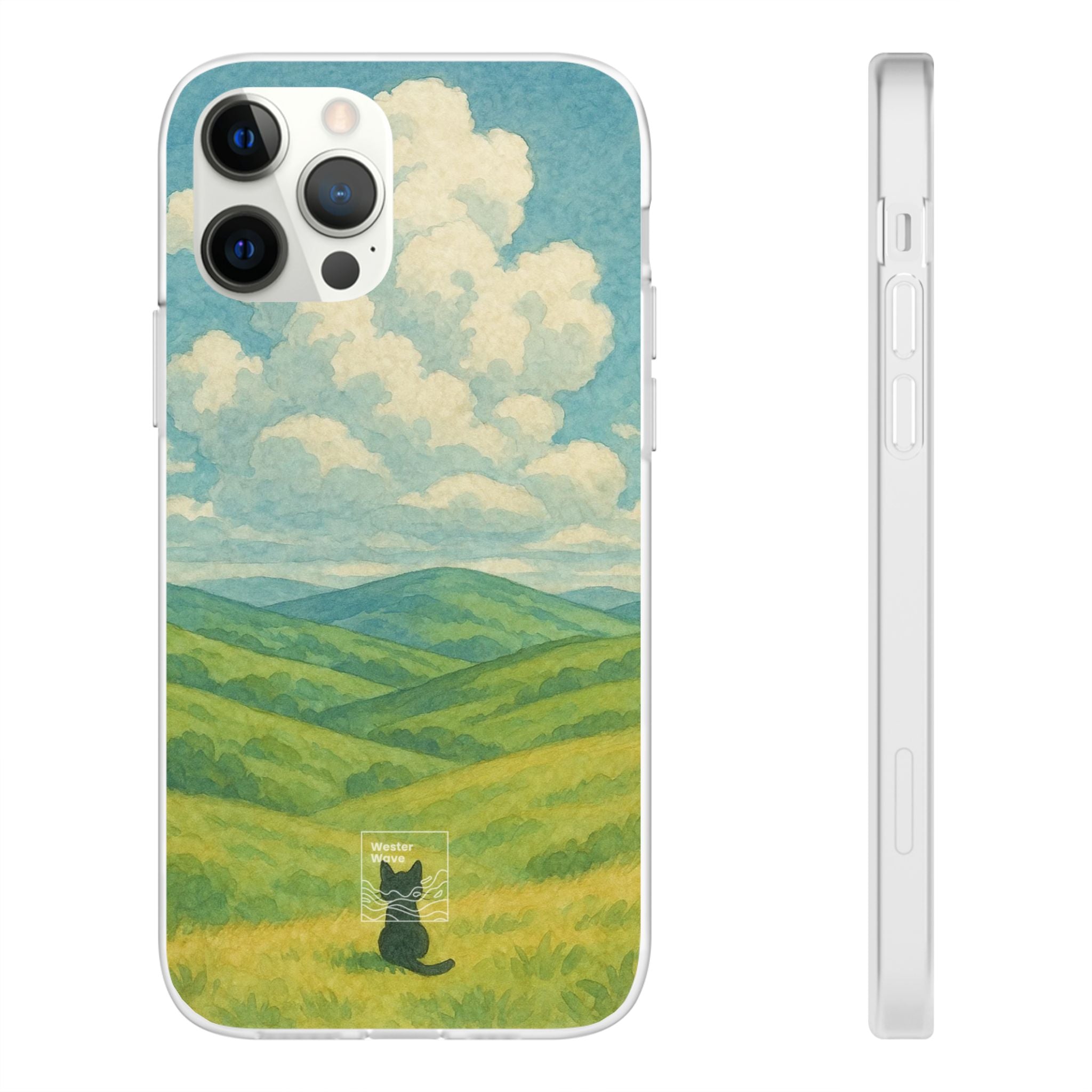 Cat in the Rolling Hills