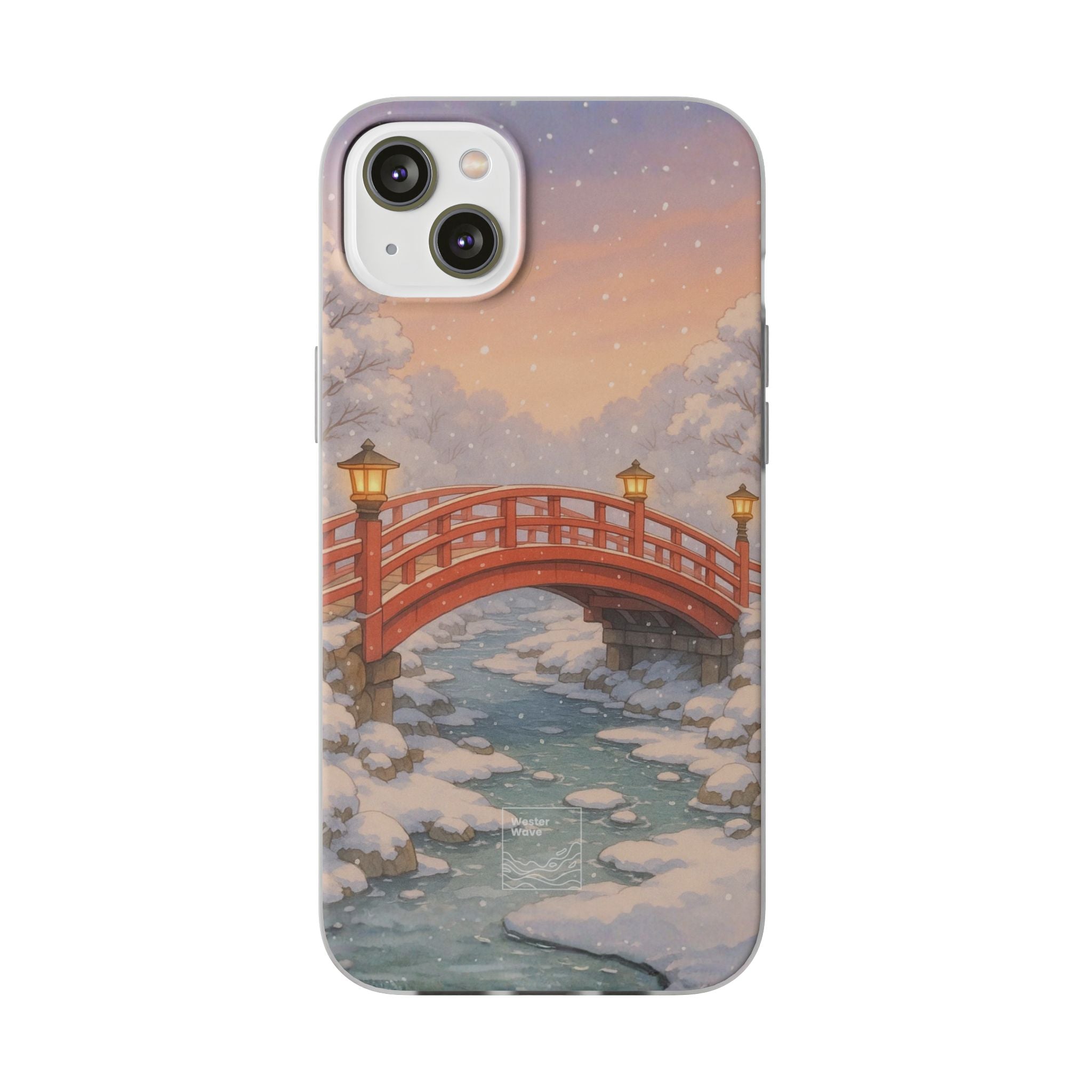 Snowlit Ember Bridge