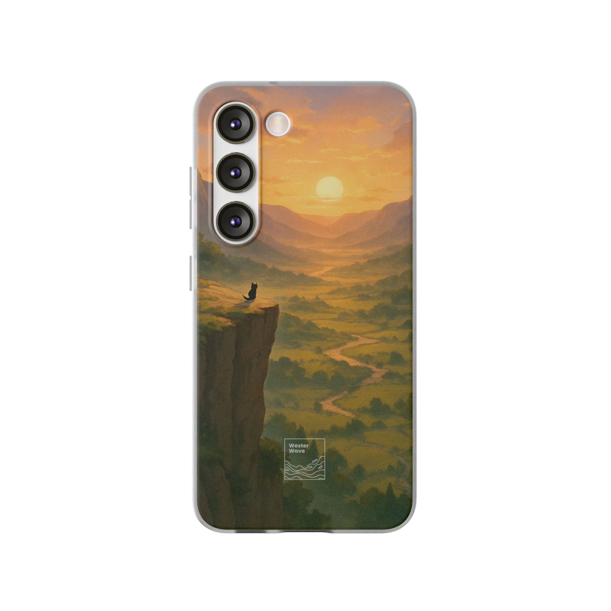 Dawn at the Edge of the Valley