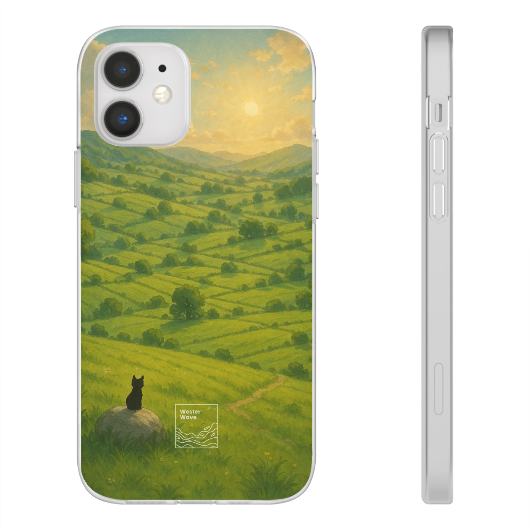 Sunset Over the Valley Cat