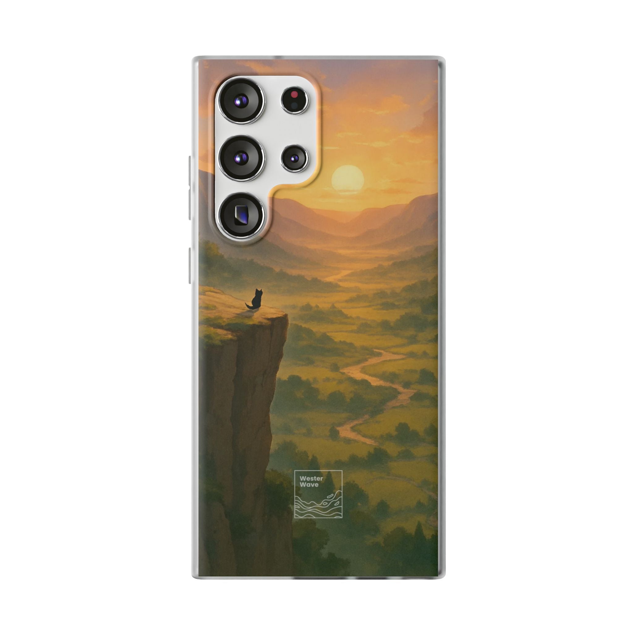 Dawn at the Edge of the Valley